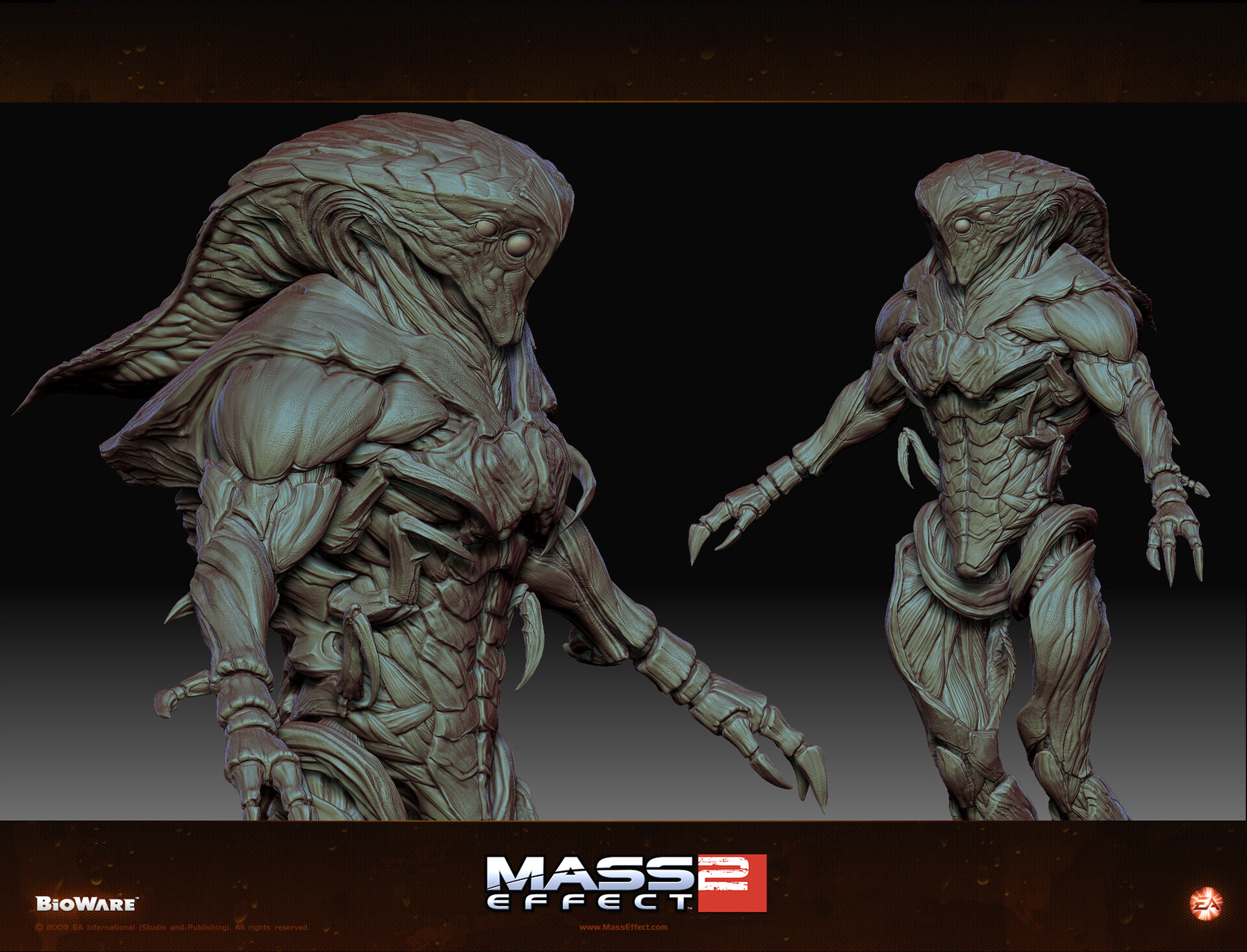 Artstation Mass Effect 2 Collector Trooper Leroy Chen