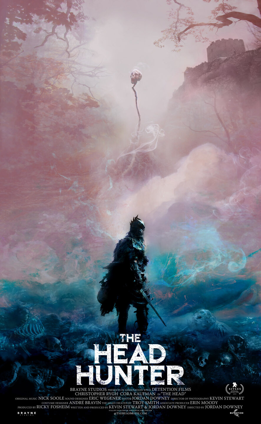 ArtStation The Head Hunter film poster 2019