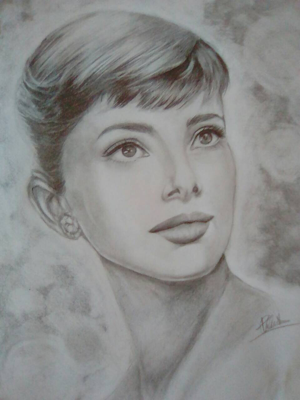 Audrey Hepburn sketch Wall Art| Buy High-Quality Posters and Framed Posters  Online - All in One Place – PosterGully