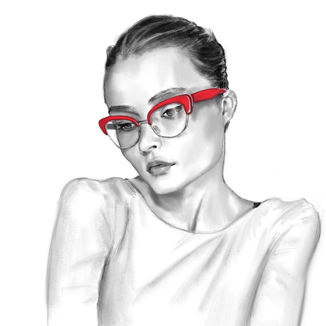 ArtStation - Red glasses