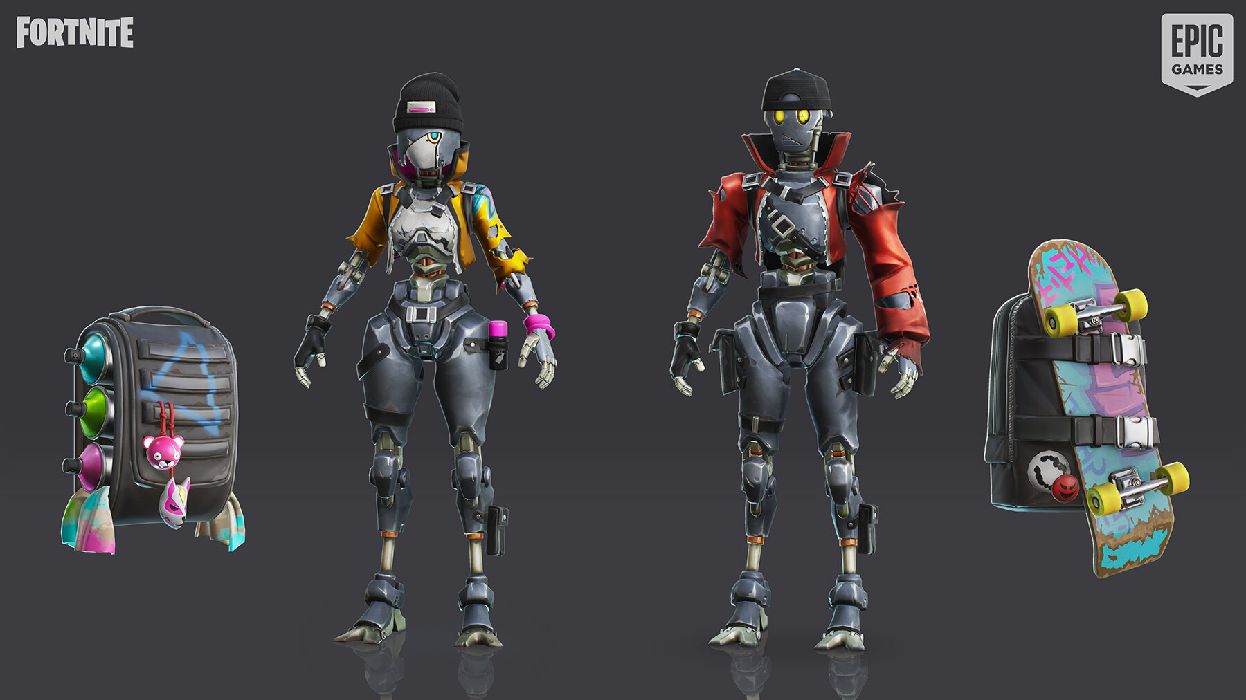 Artstation Fortnite Battle Royale Revolt Skin Rabcat Game Art