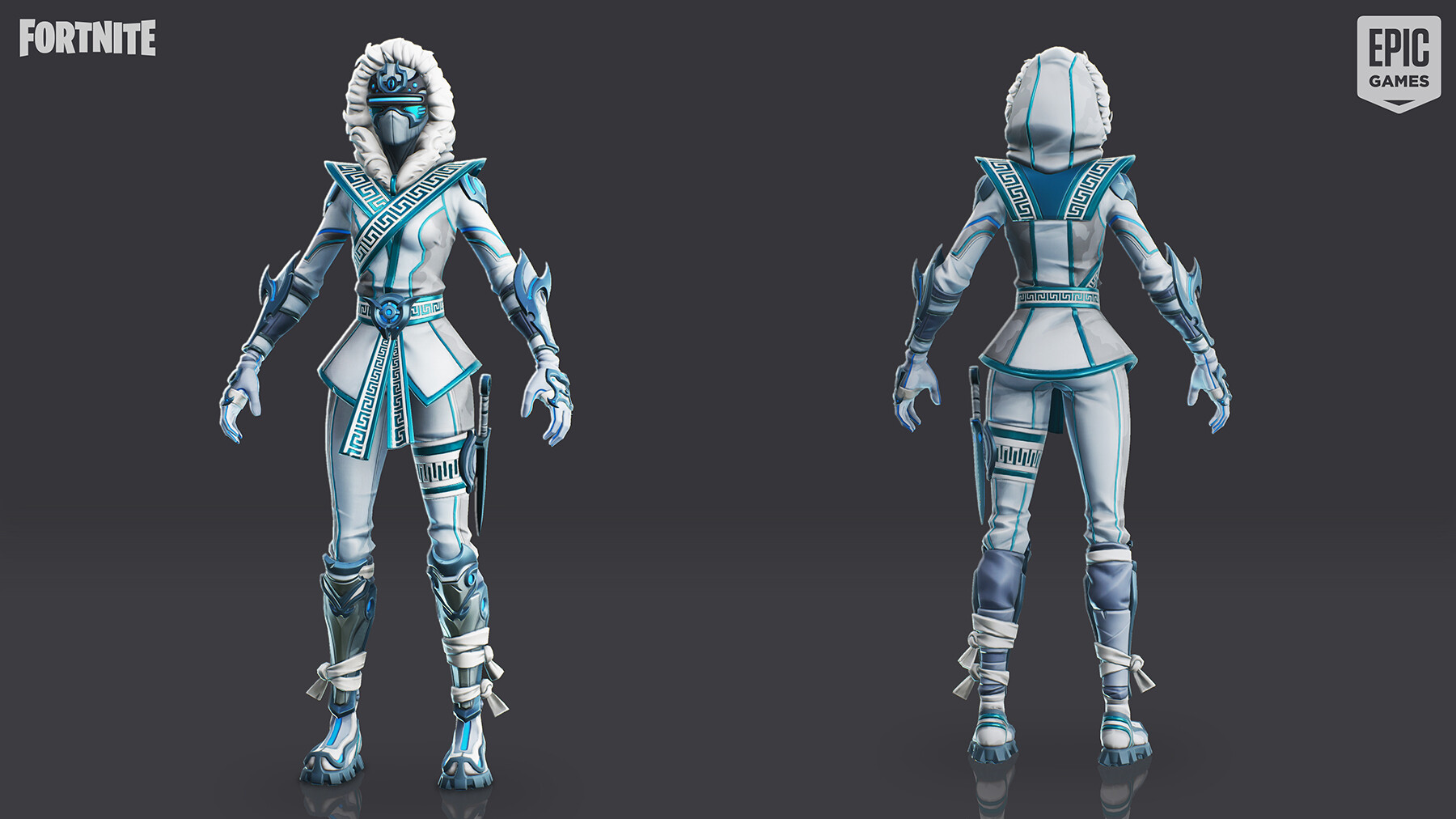 Artstation Fortnite Battle Royale Snowstrike Skin Rabcat