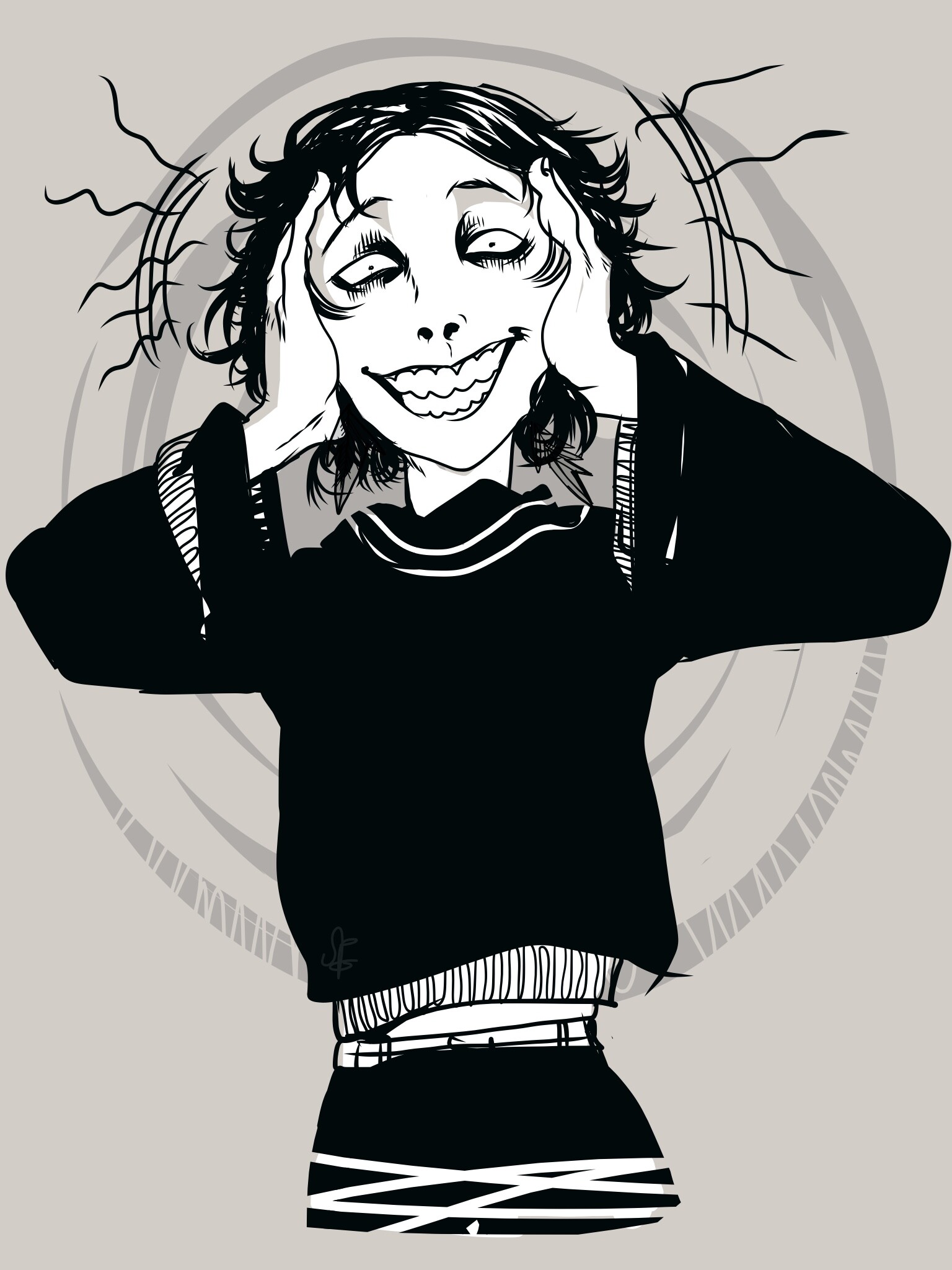 Artstation Junji Ito Style Sarah See more ideas about junji ito, manga art, japanese horror. artstation junji ito style sarah