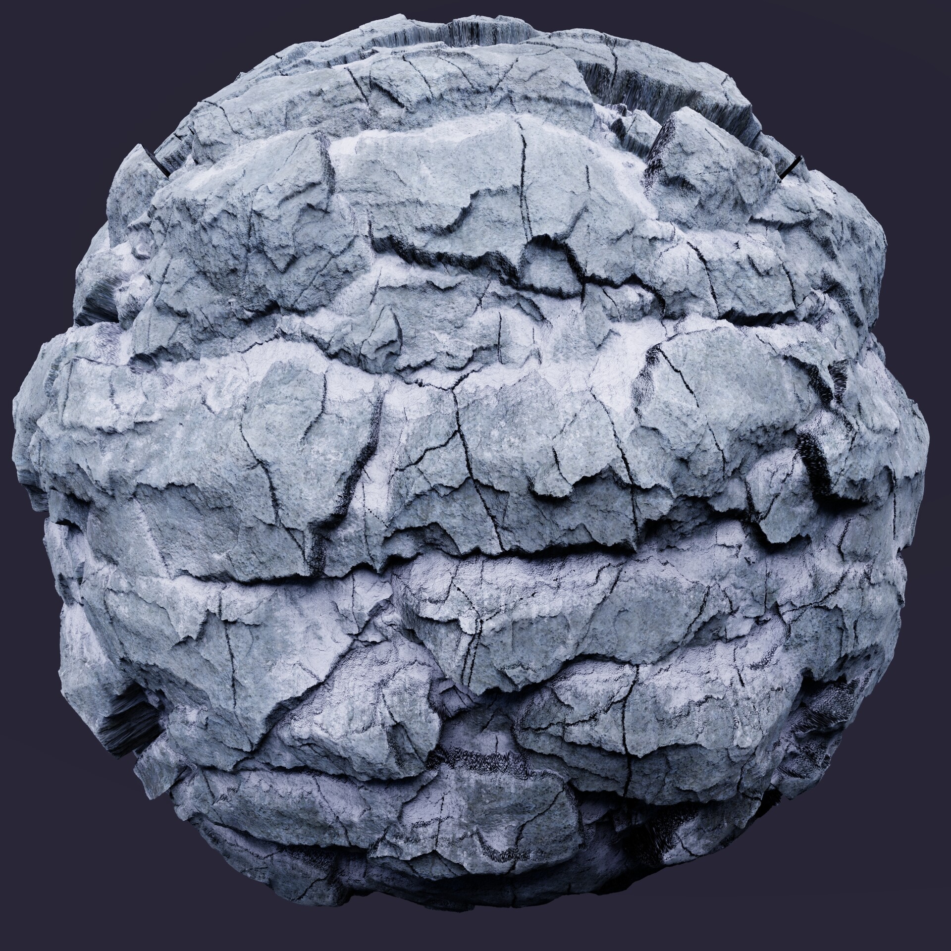 ArtStation - Frozen Rocks