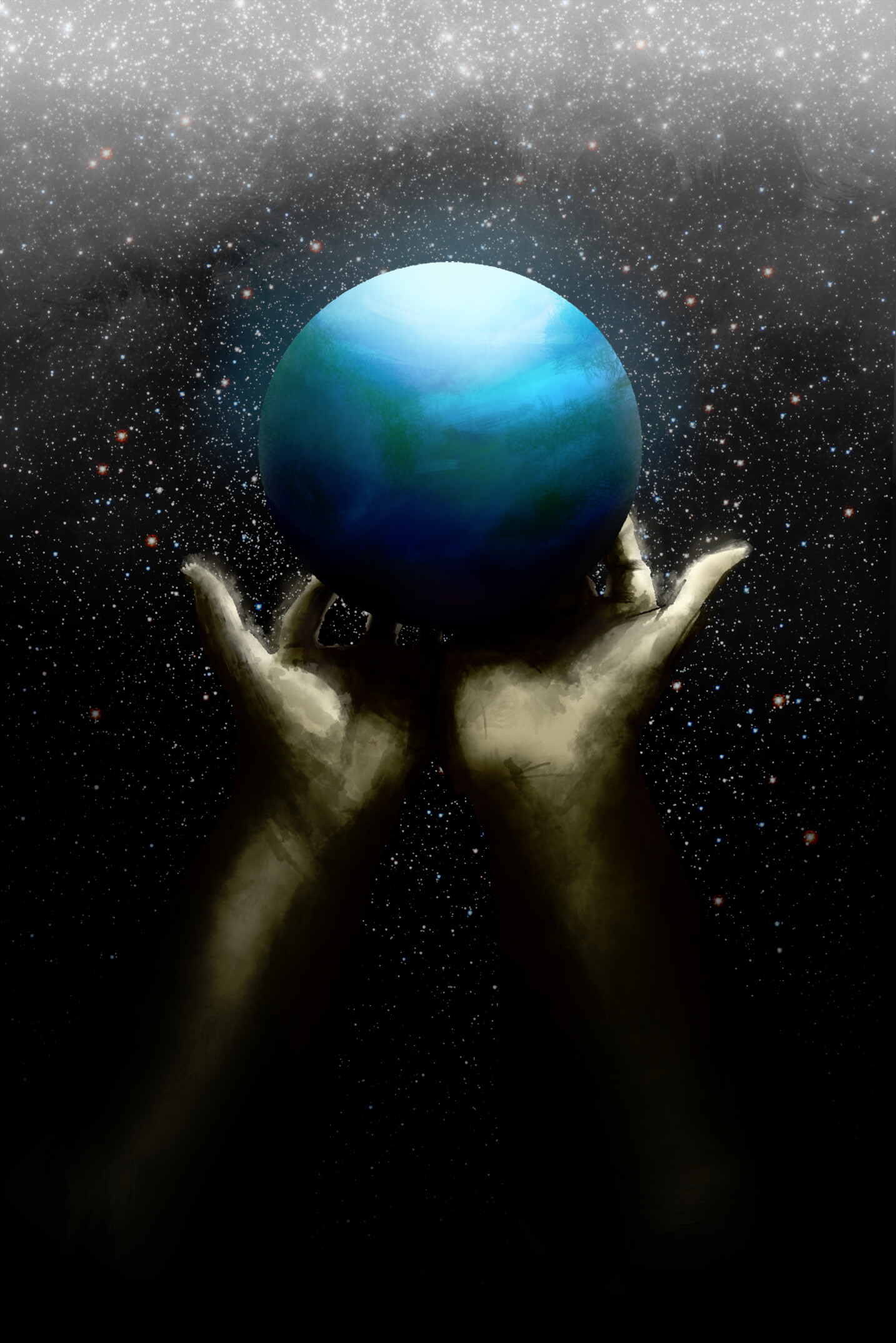 Arren Lane God Is Among Us Book Cover Concept Art