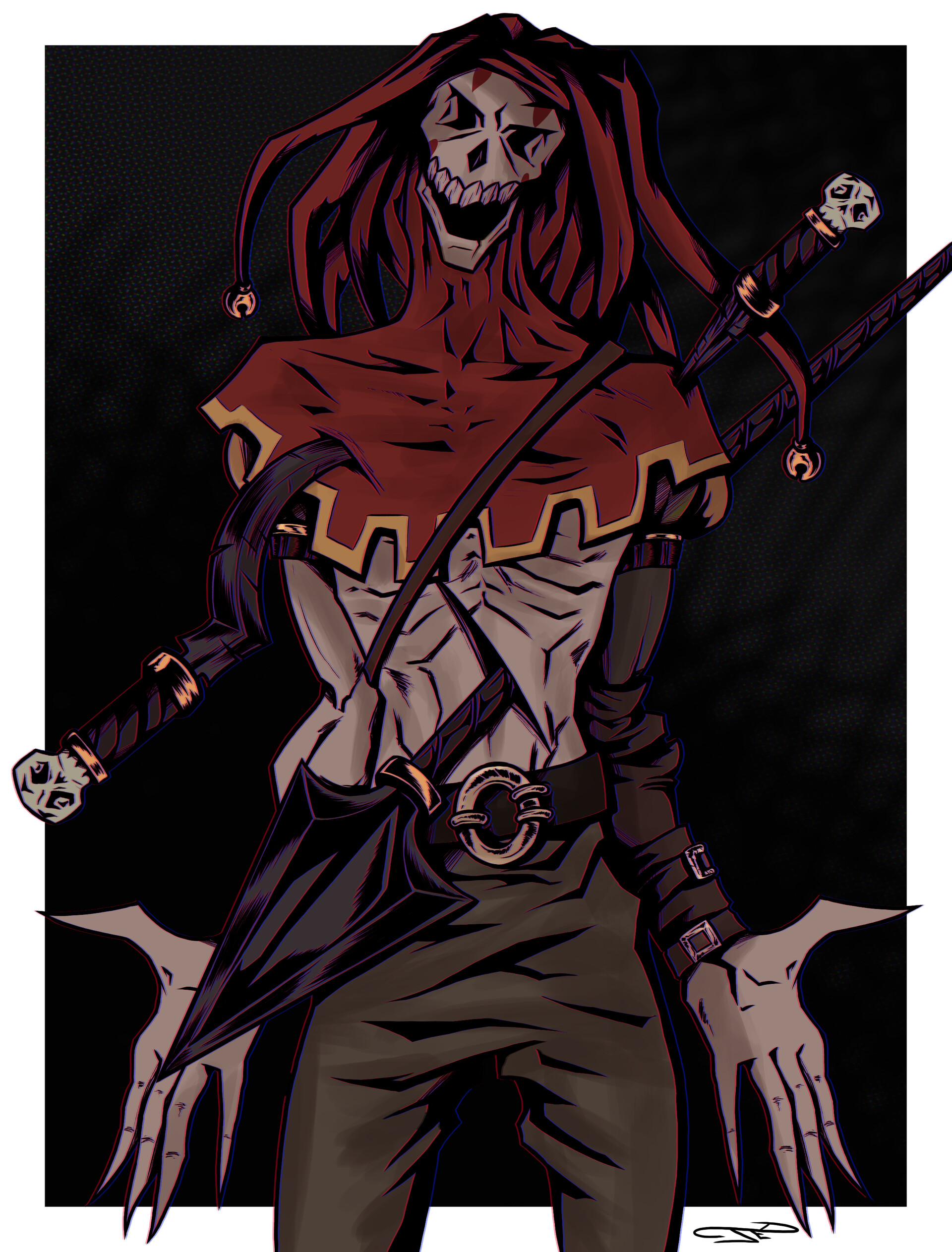 jester mask darkest dungeon
