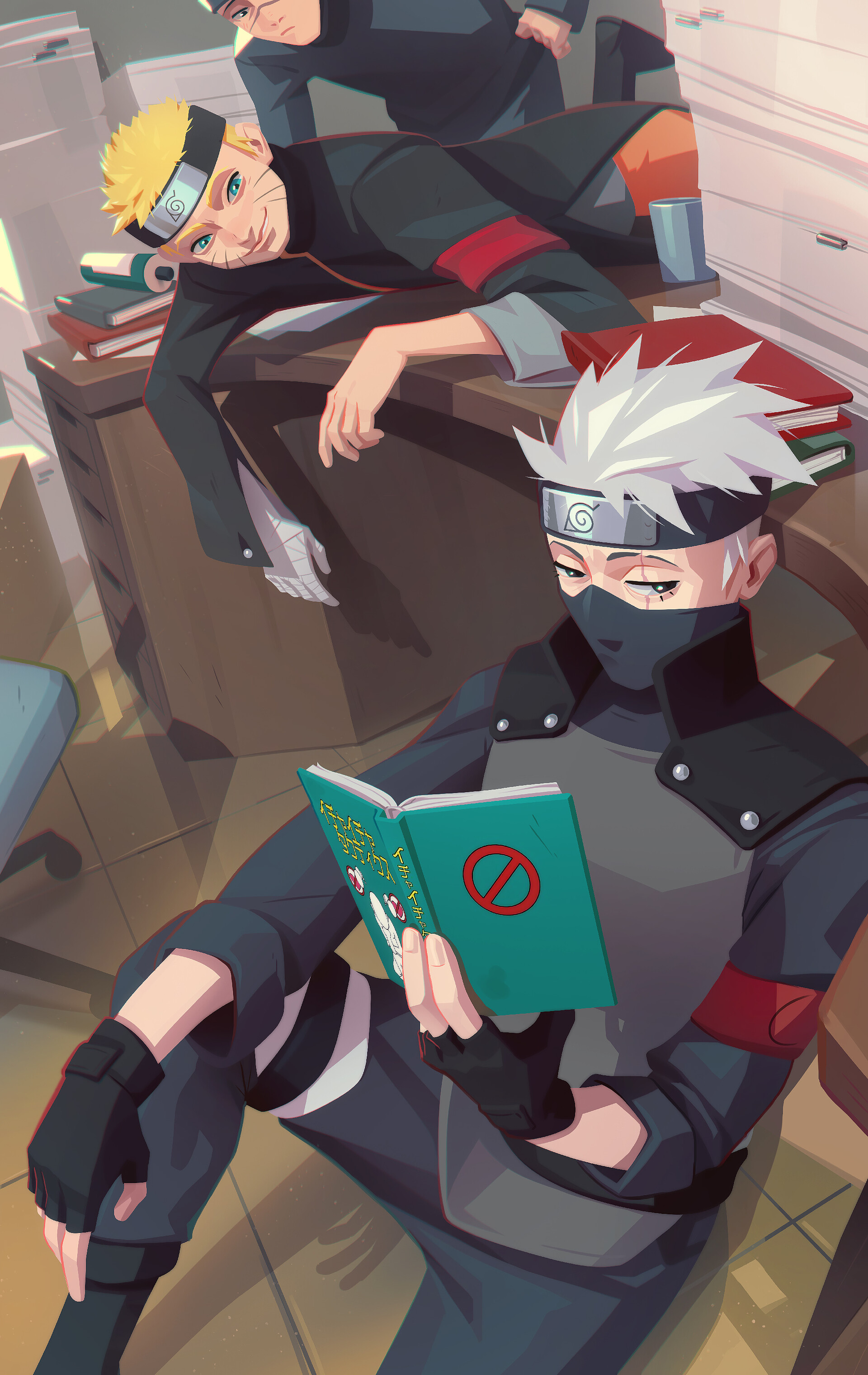 kakashi and rin lemon