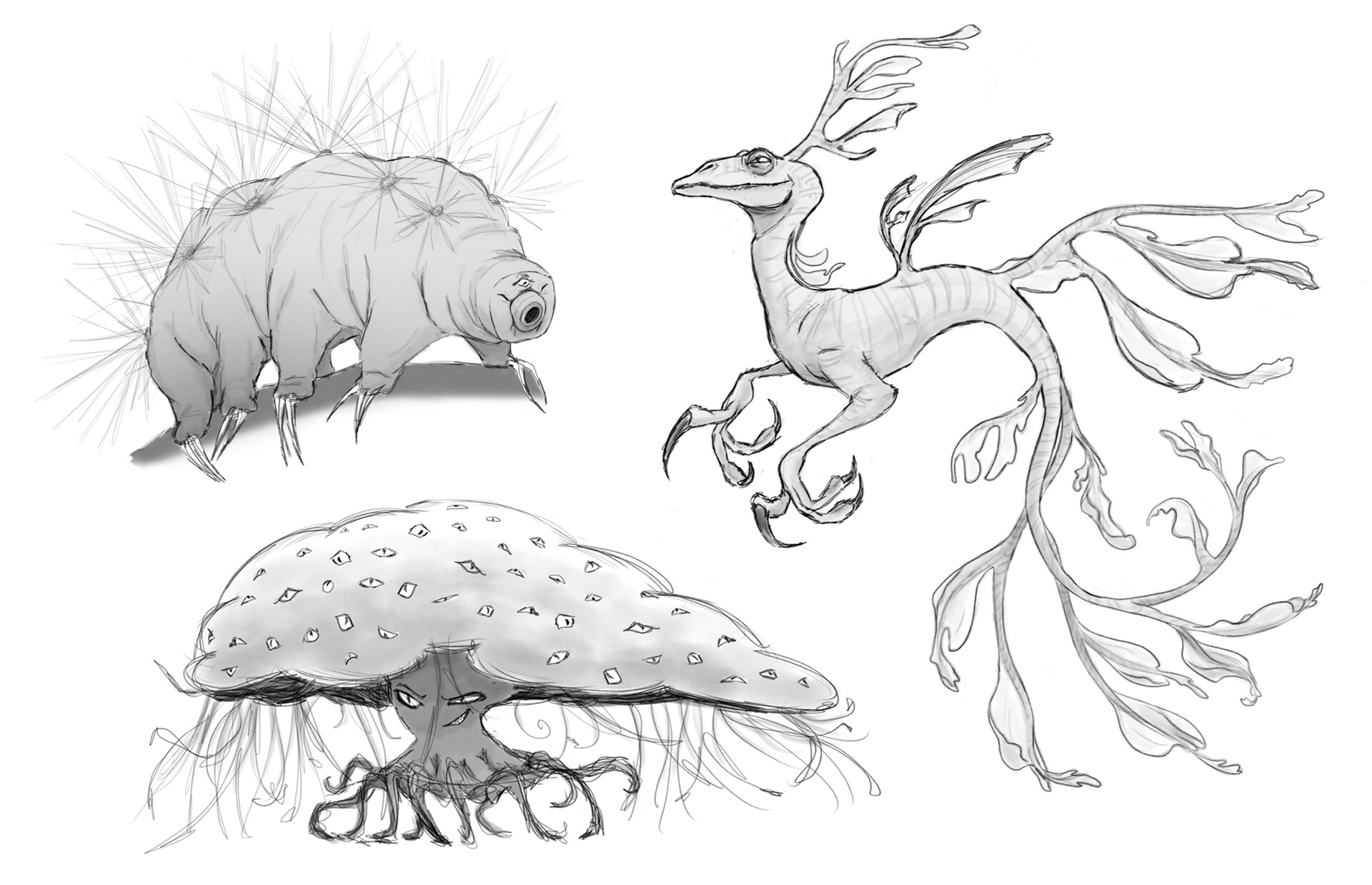 A Story About Taking Home A Strange Creature www.artstation.com