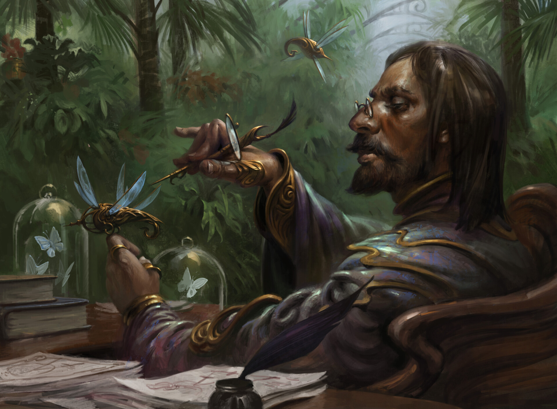 Image result for mtg art sai master thopterist