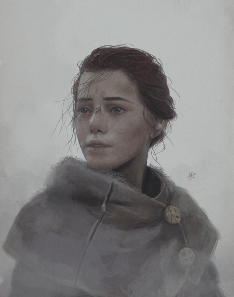 Artstation Amicia A Plague Tale Fan Art Carlos Arl