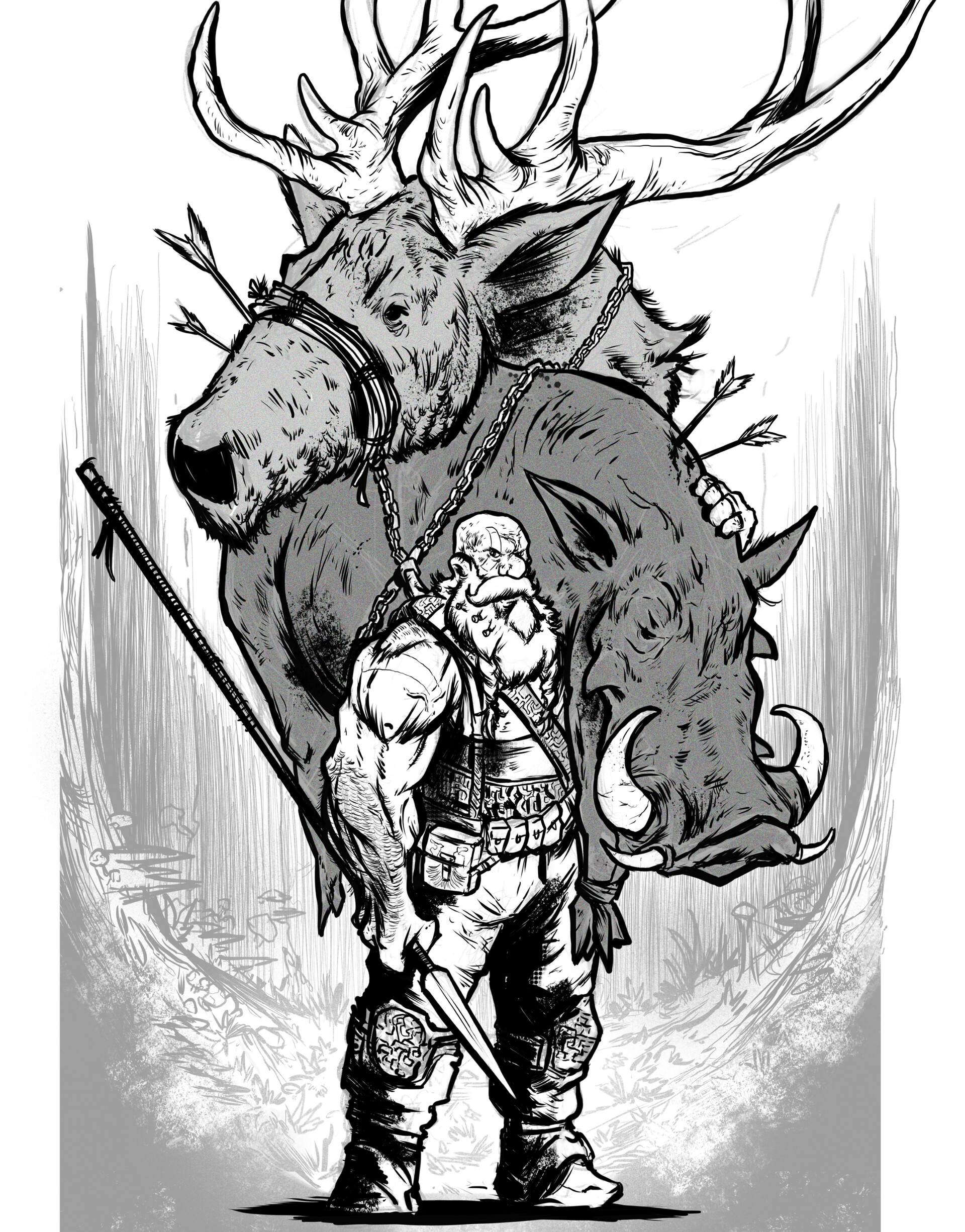 Artstation Big Game Hunter Justin Ryan