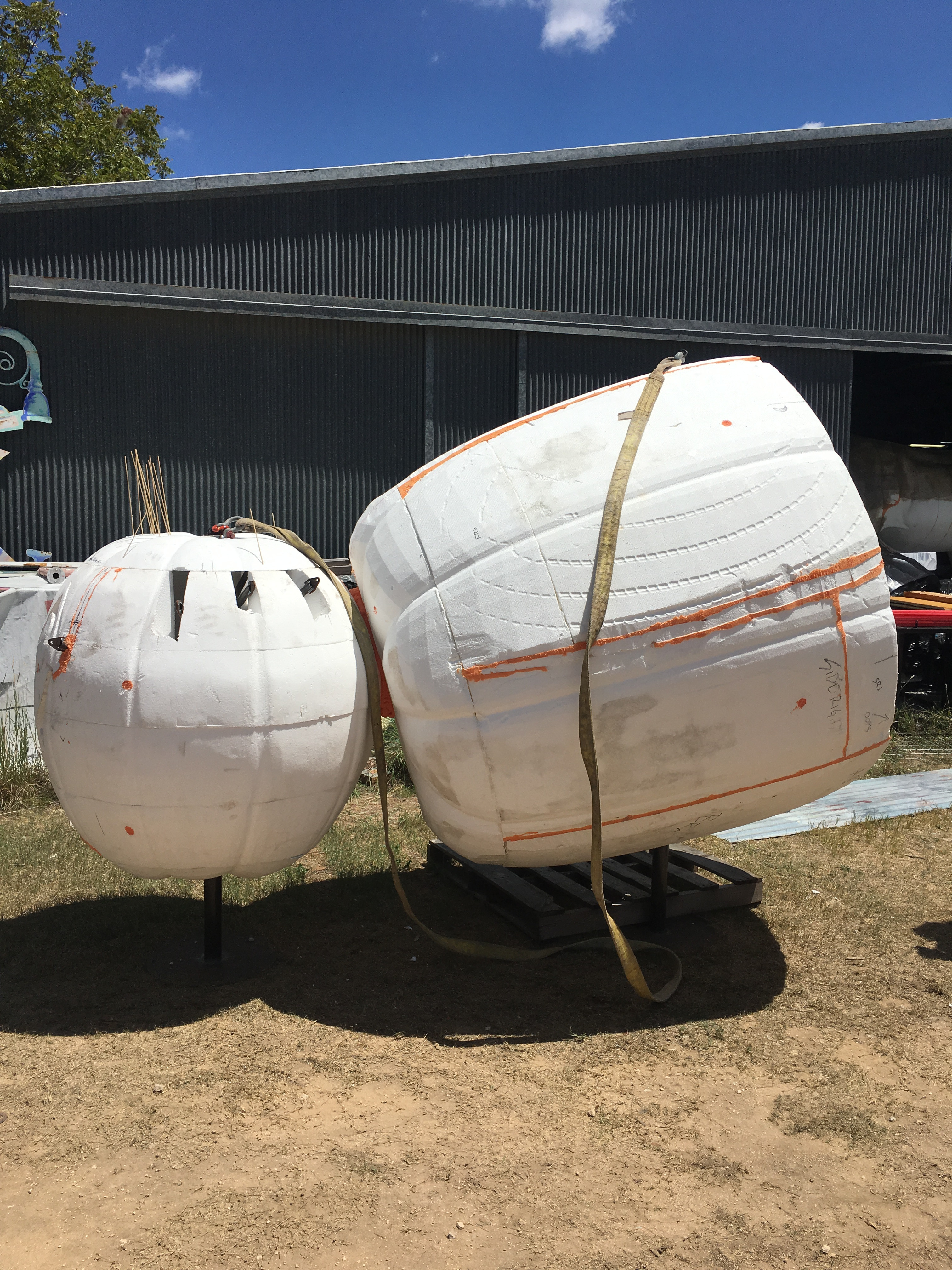 I was also supplied with a couple of work in progress photos of the attraction.