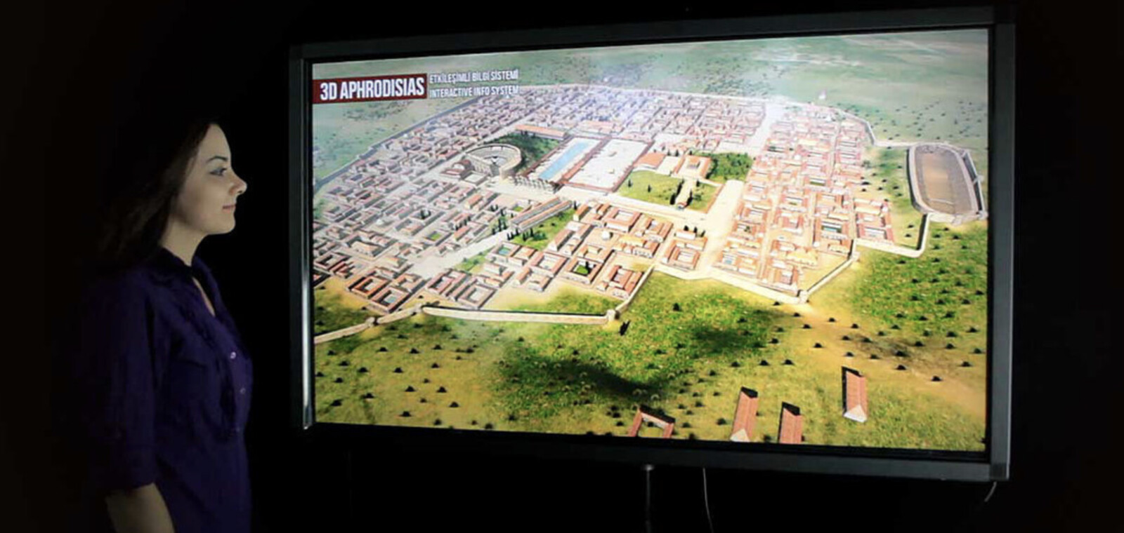 Aphrodisias 3D Information System
Aphrodisias Archeology Museum, 2013, touchscreen