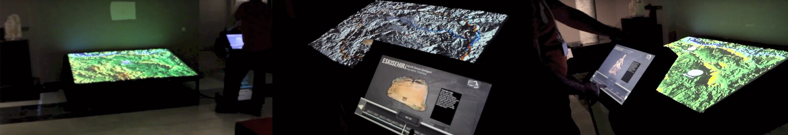 Relief Topographic Timeline Kiosk, Eskisehir Eti Archeology Museum, 2013