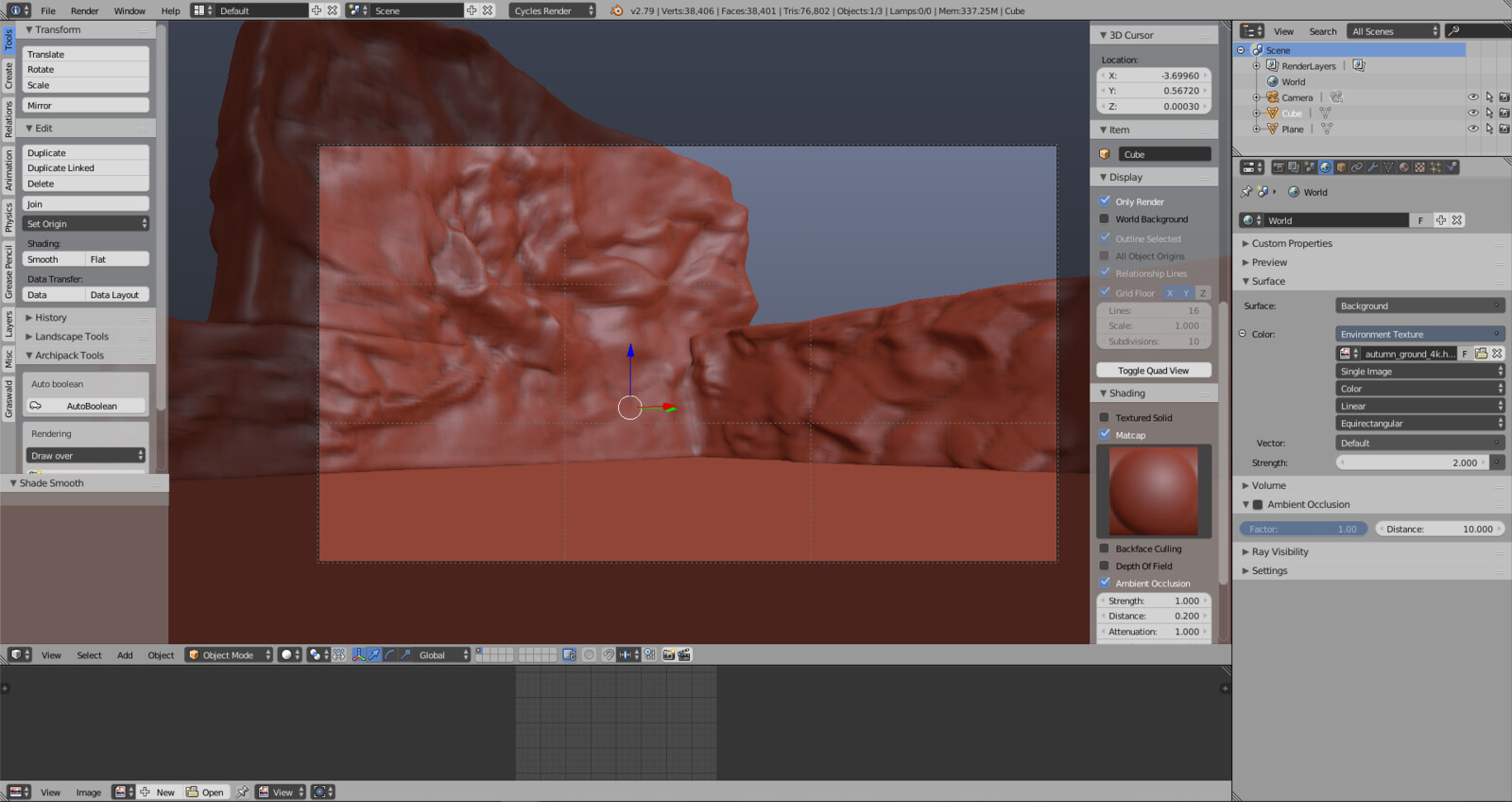 Doing some Sculpting