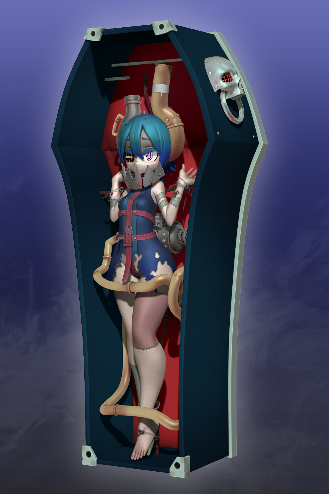 usuke ninja - 棺桶ちゃん (Coffin-chan)