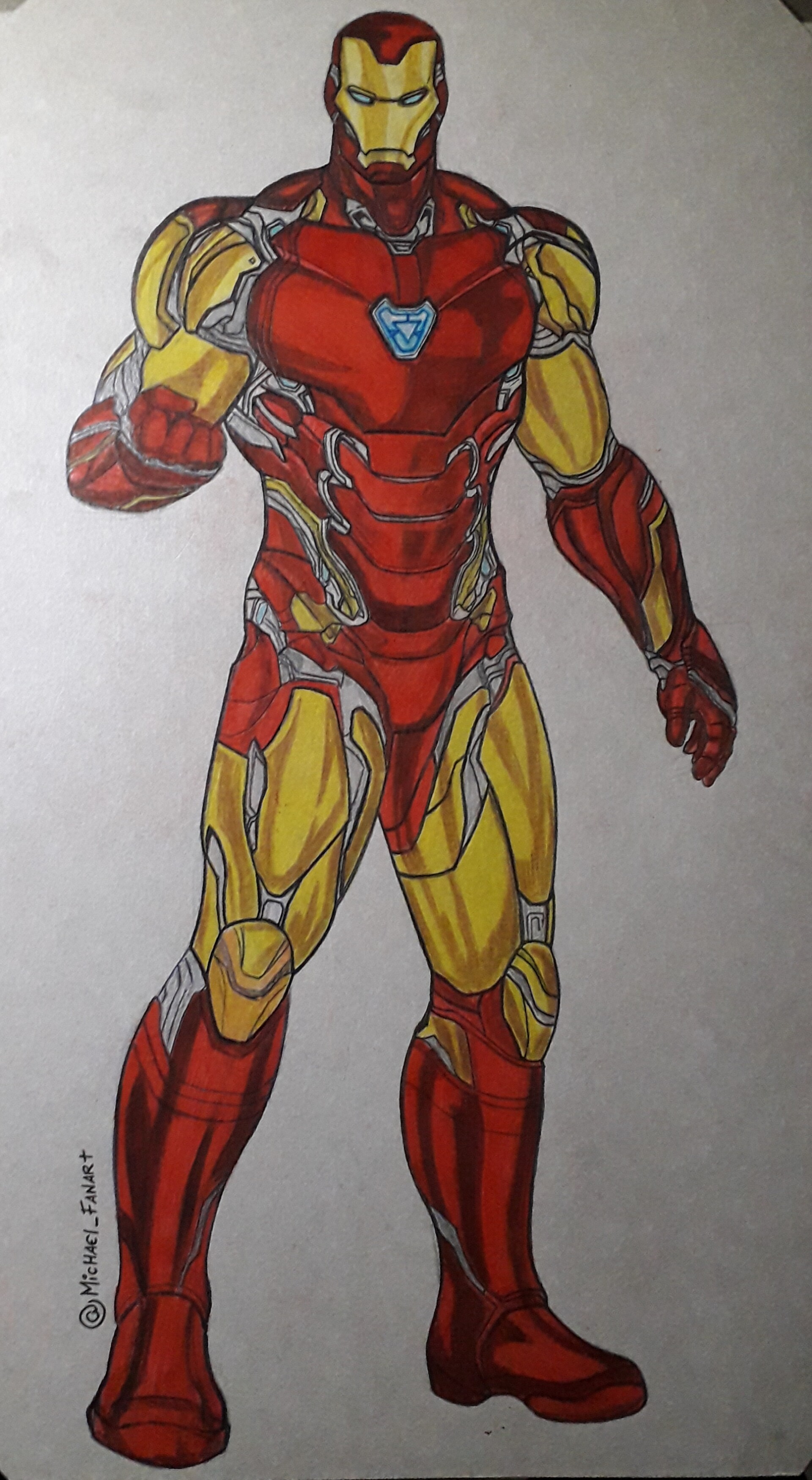 And I...am...IRONMAN! Another ultra epic part from Endgame that I had to  draw was the snap of life. The wa… | Marvel iron man, Iron man avengers, Iron  man wallpaper