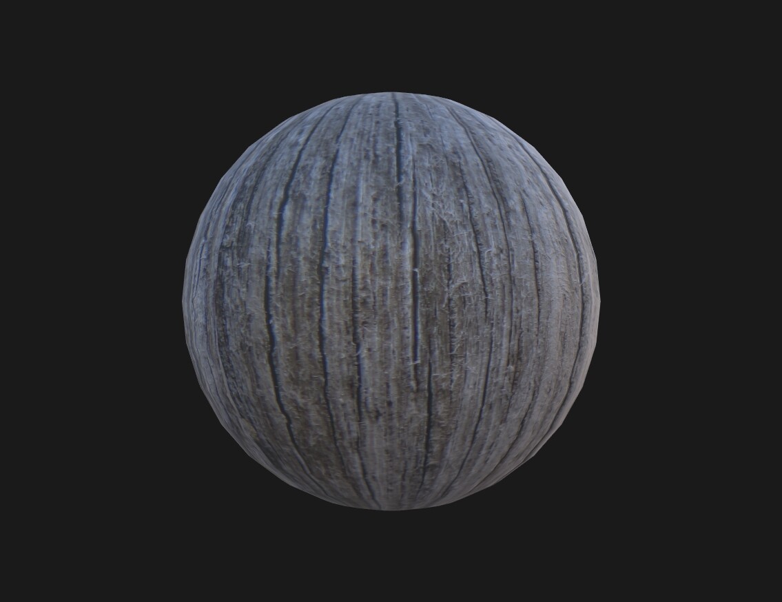 With low intensity normal map 