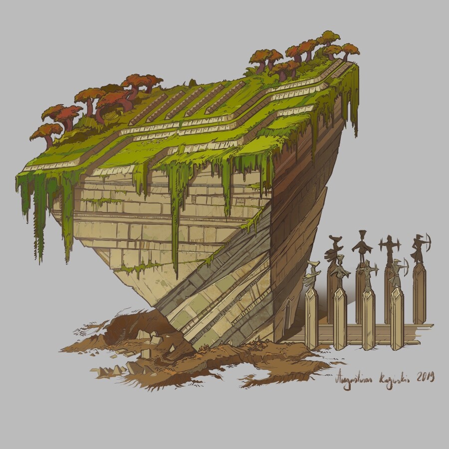 ArtStation - Reverse Pyramid