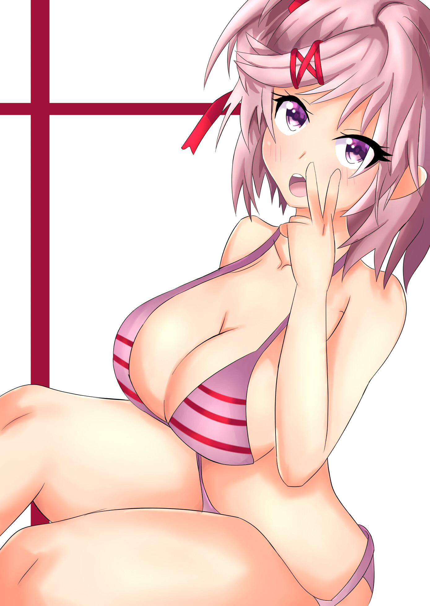 Artstation Thicc Natsuki Anime Attics