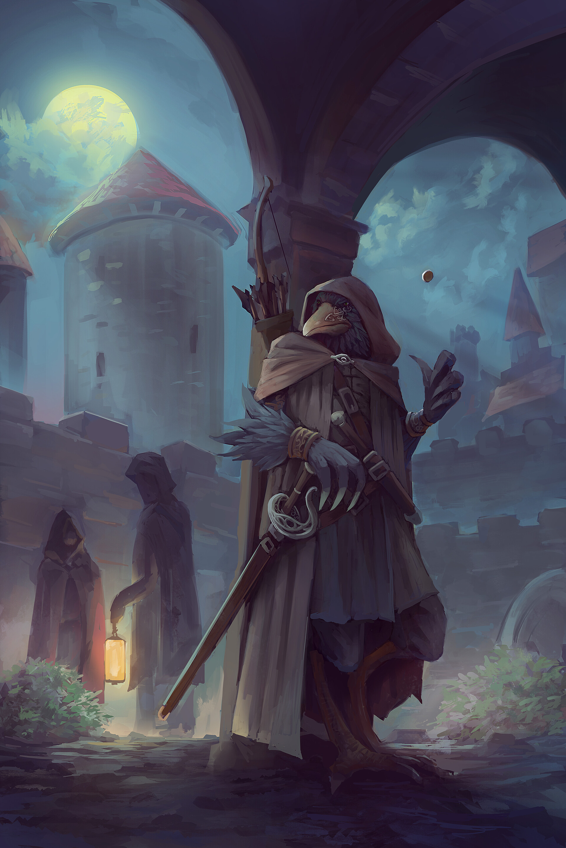 ArtStation Commission Kenku Fanart, Kira L. Nguyen ArtStation Commission Kenku Fanart, Kira L. Nguyen