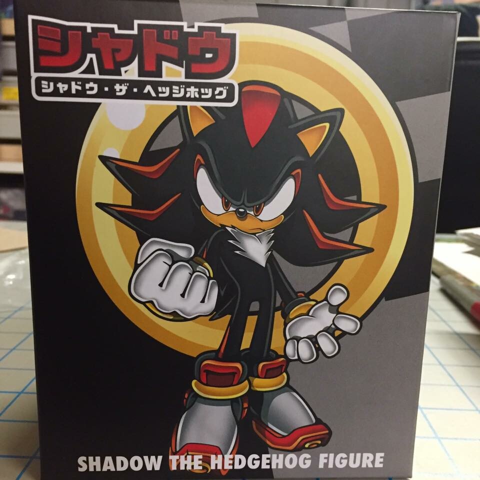 Michelle Mauk - Shadow The Hedgehog Figure and Packaging Design