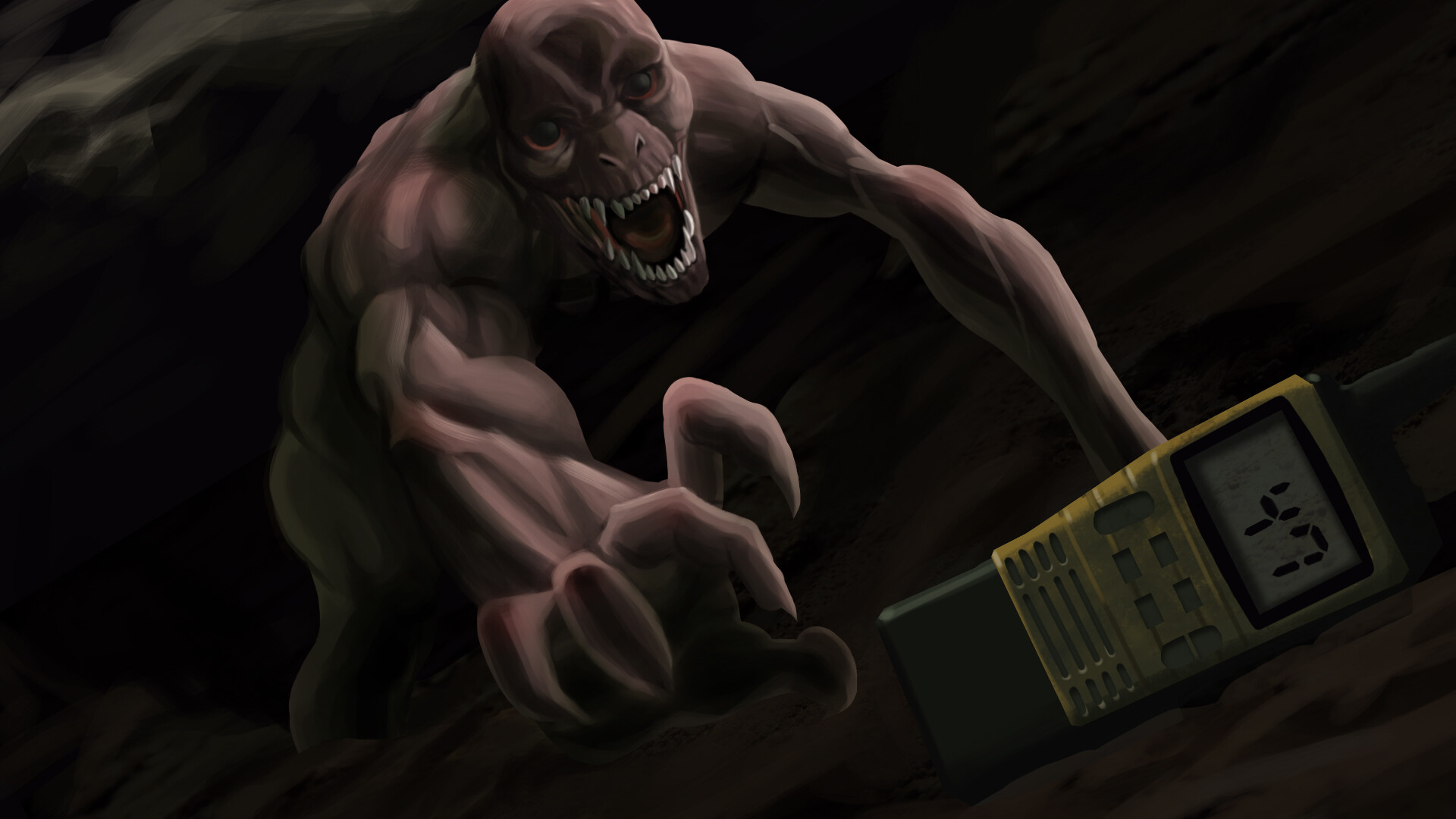 ArtStation - Cave mutant