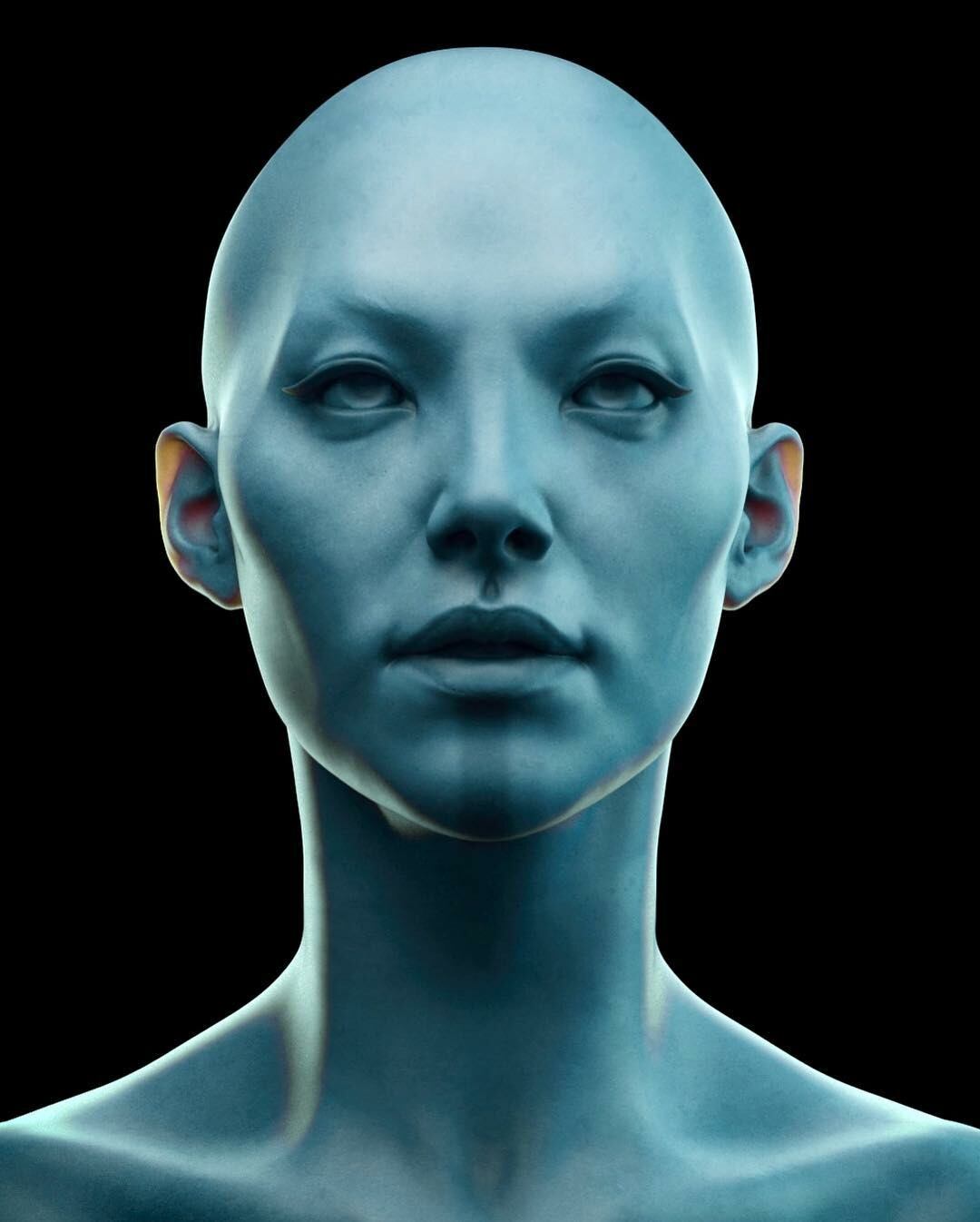 ArtStation - Female Bust