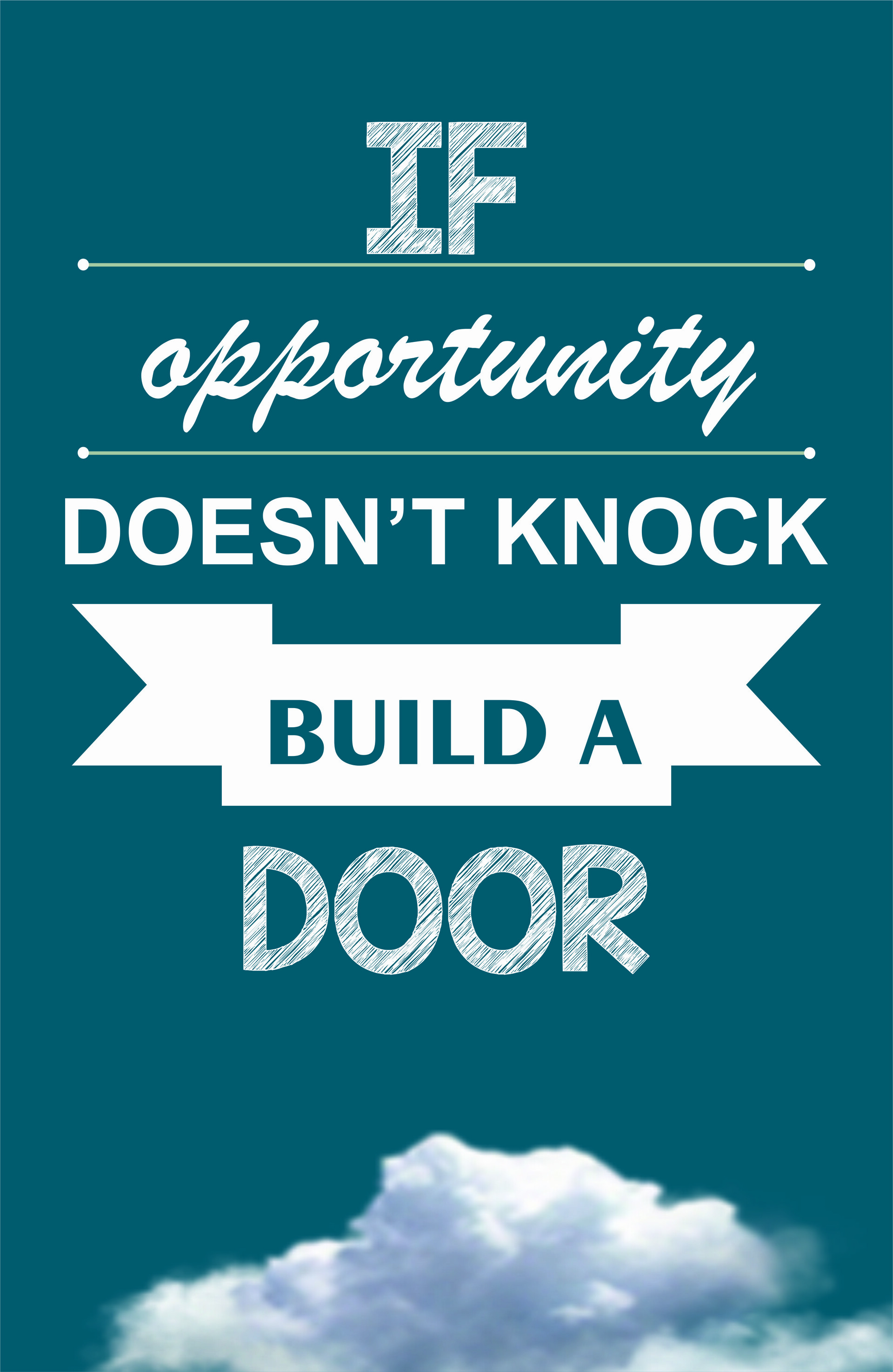 Sai Kumar Nandagiri If Opportunity Doesn T Knock Build A Door