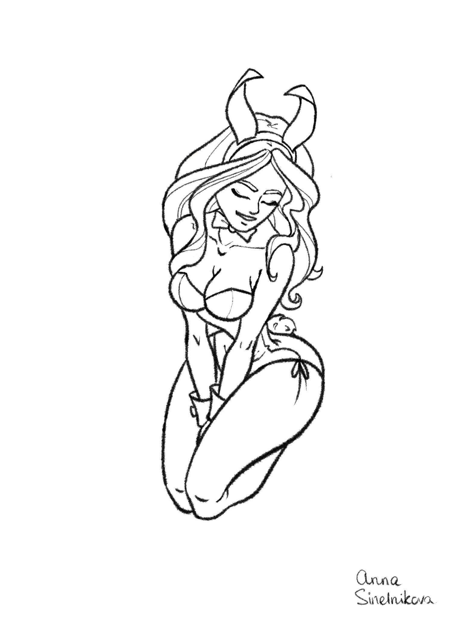 Anna Sinelnikova Playboy Girl