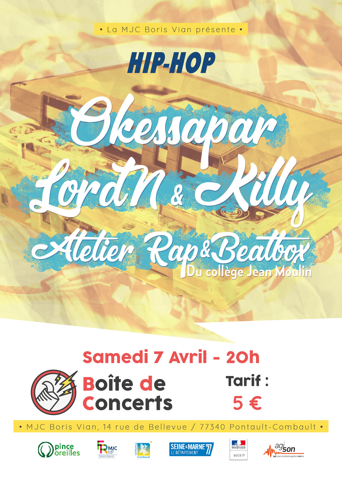 FLYER CONCERT - BOÎTE DE CONCERTS 