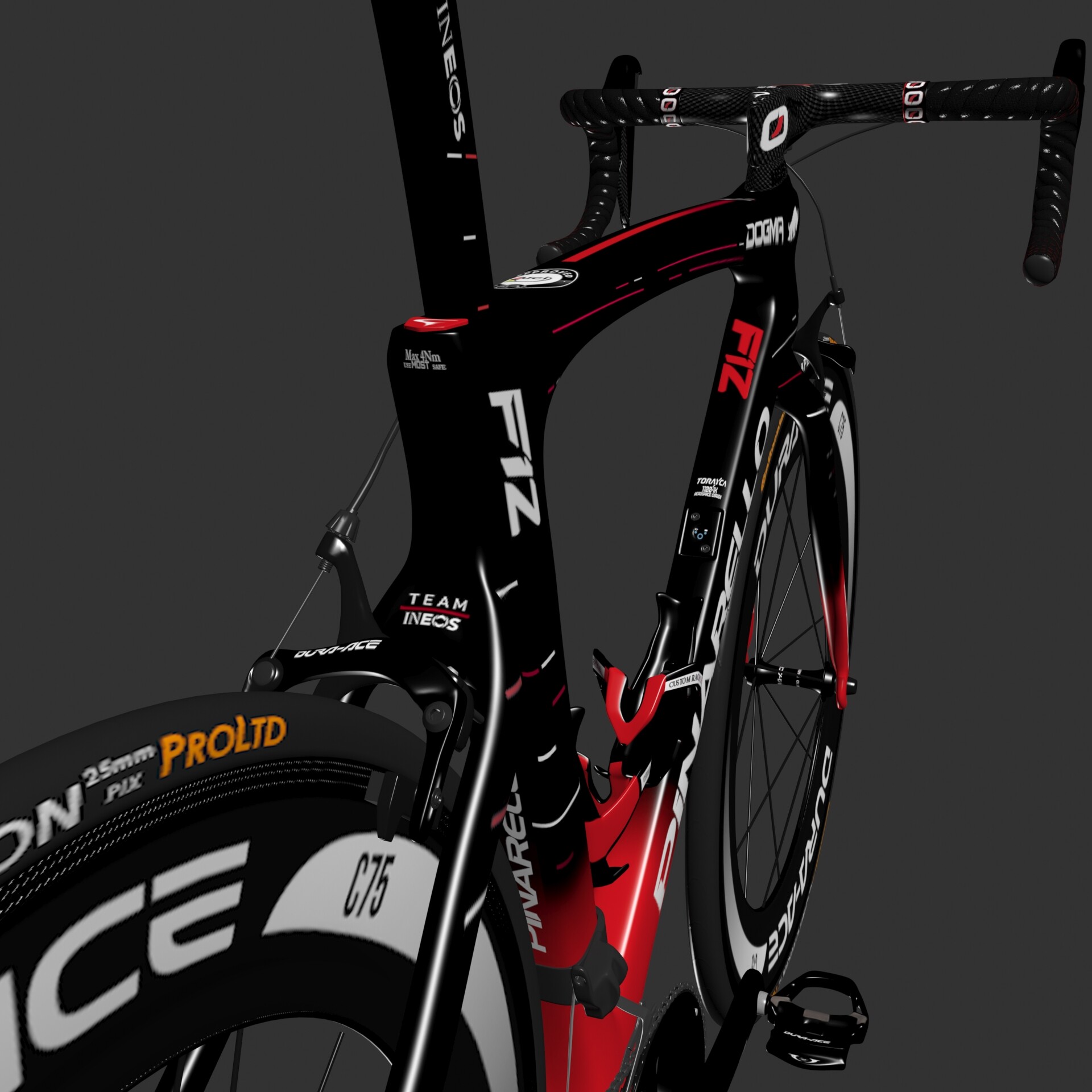 pinarello dogma f12 roadbike ddd3d