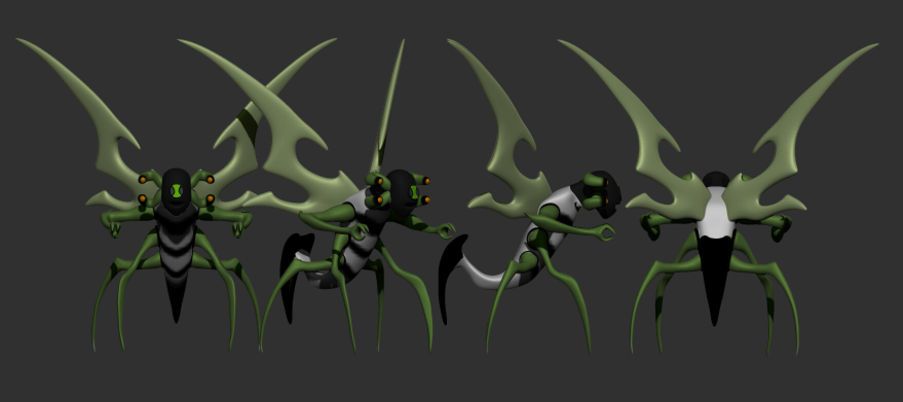 Darkchall Lawrence Stink Fly Ben 10