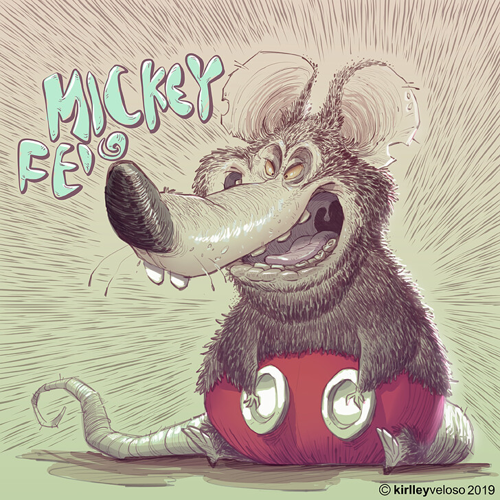 ArtStation - UGLY Mickey!