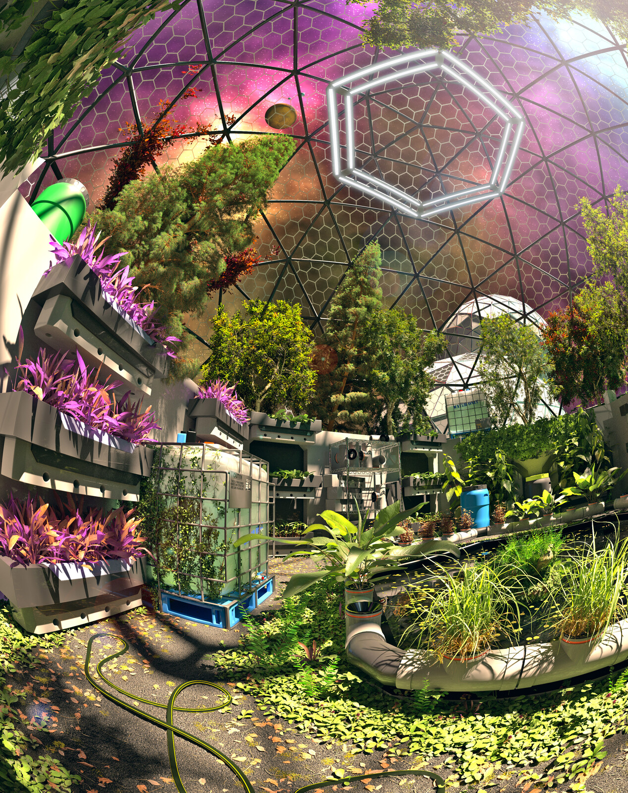 Artstation Greenhouse Cg Boost Challenge Final Submission