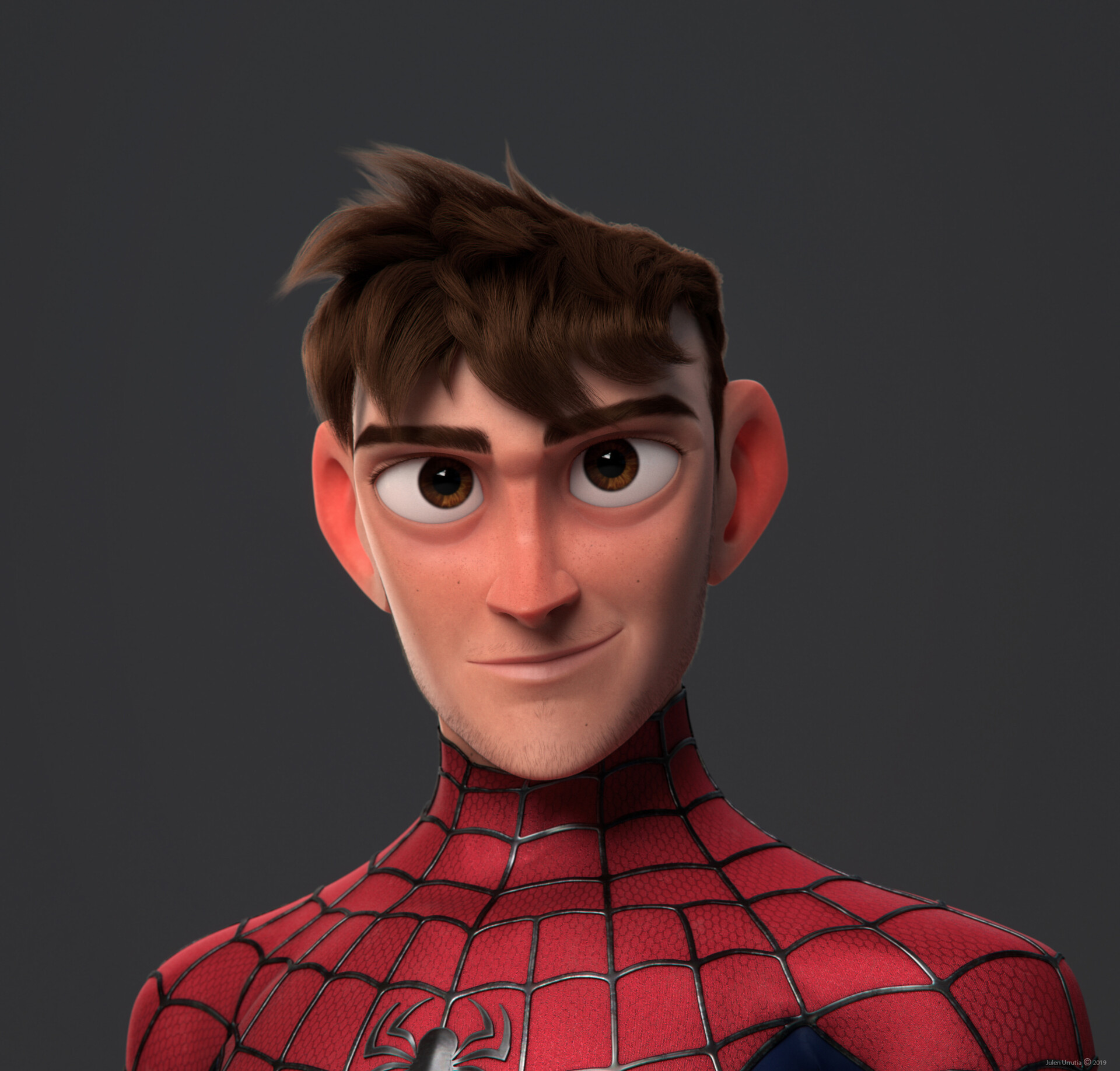 ArtStation - Spider-Man 2002 Prototype Painting