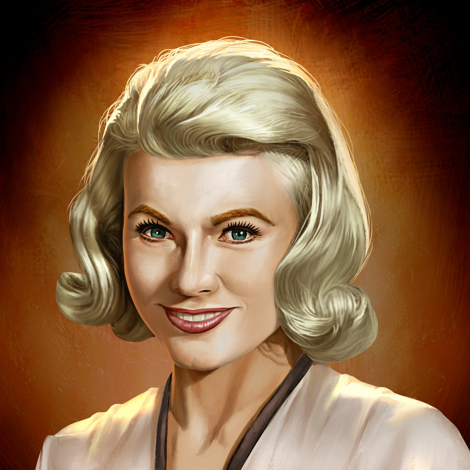 Marilyn Munster - game art.