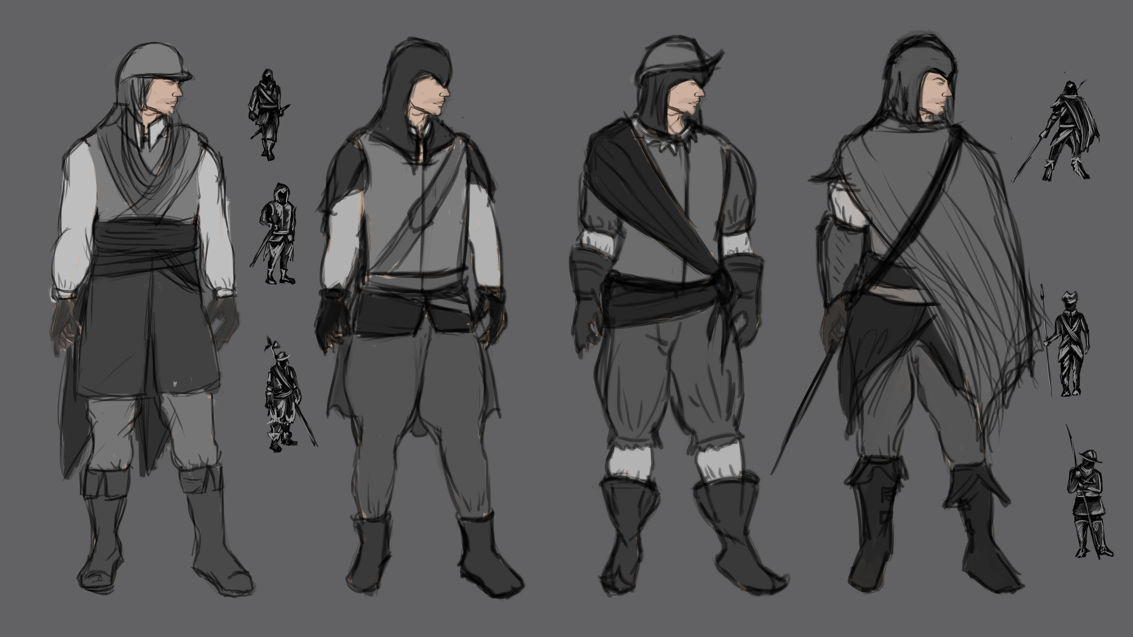 Character Concept Designs 
