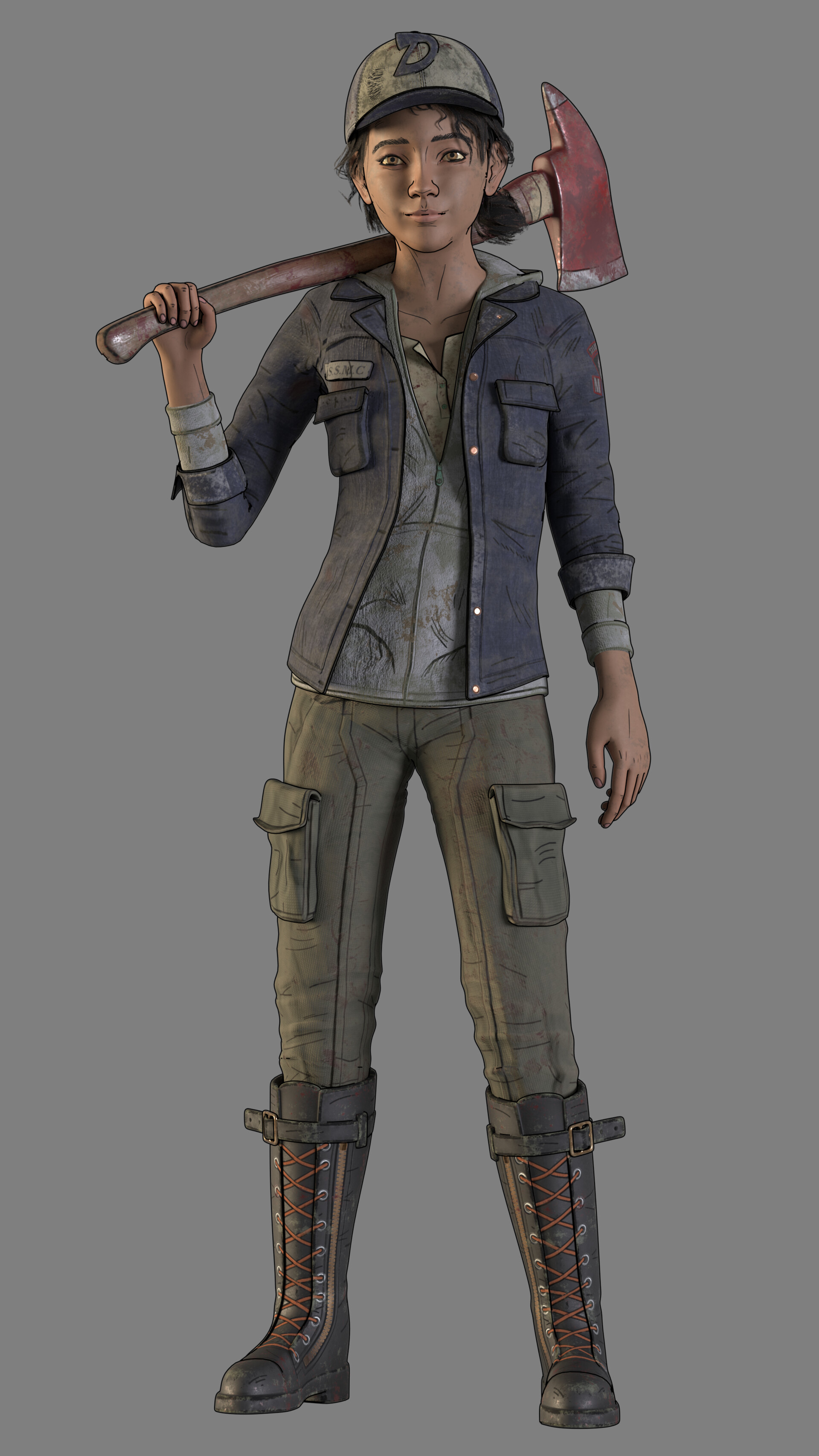 Artstation Clementine From Telltale S The Walking Dead Series