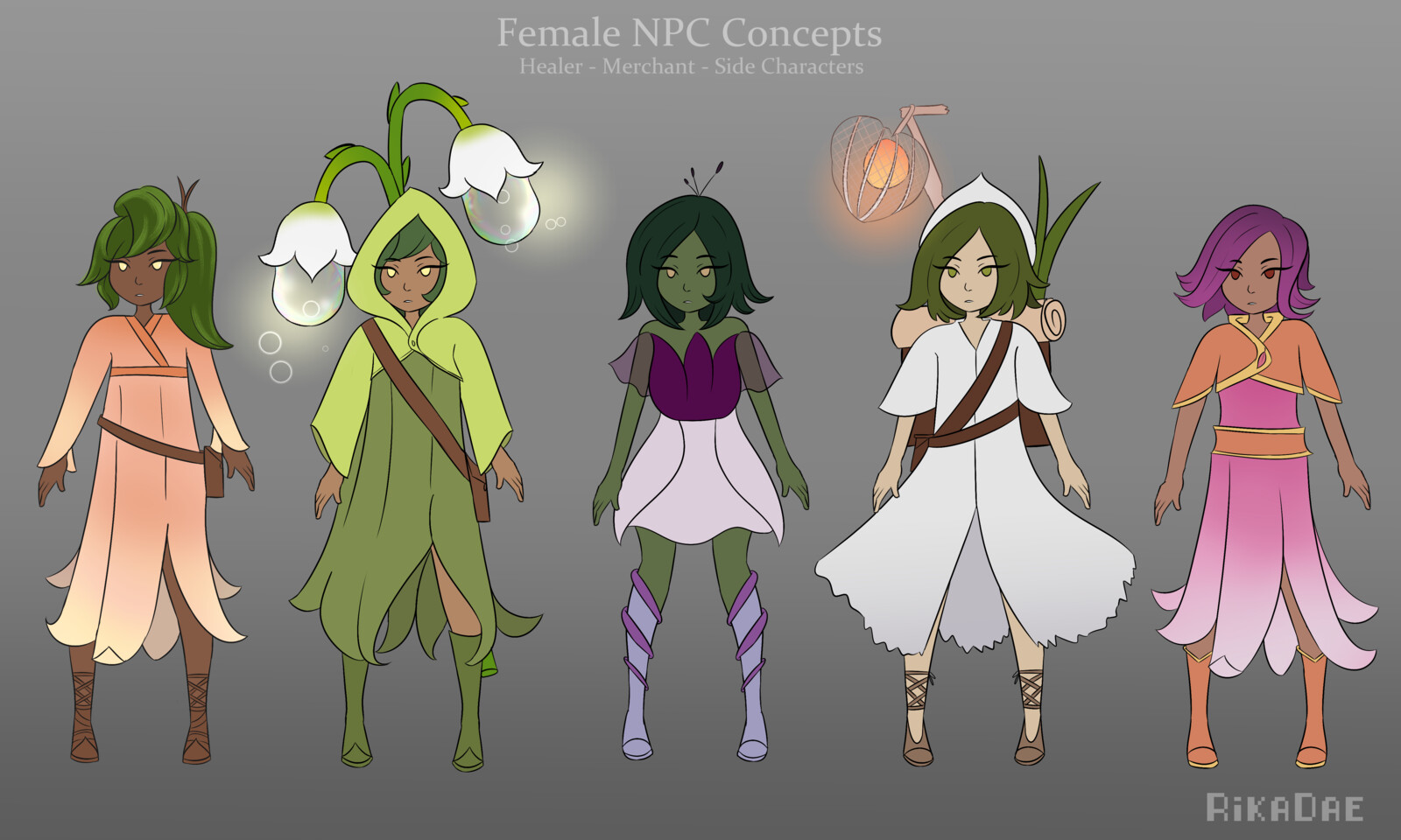 Female NPC Concepts