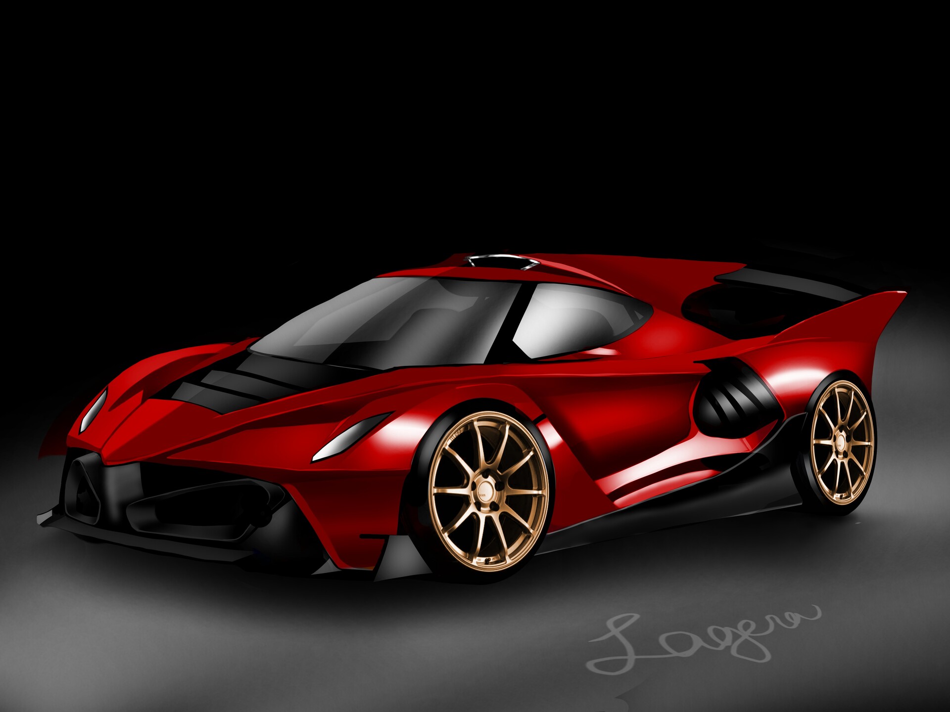 ArtStation 2025 Ferrari Laferrari