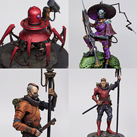 Artstation Biologist Mini For Cult Of Paint Max Fitzgerald