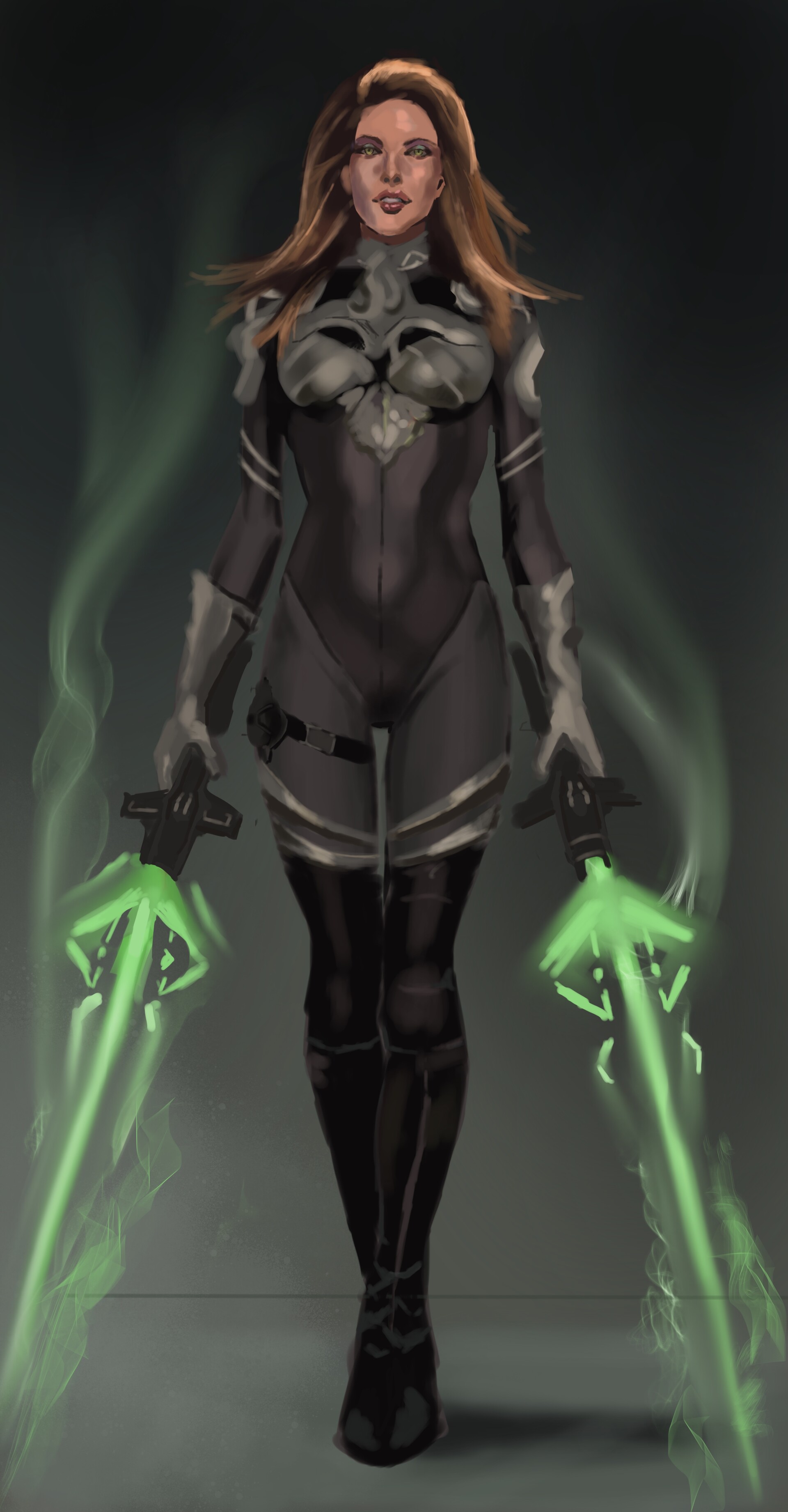 Artstation Sci Fi Warrior Girl Dhruv Mehan