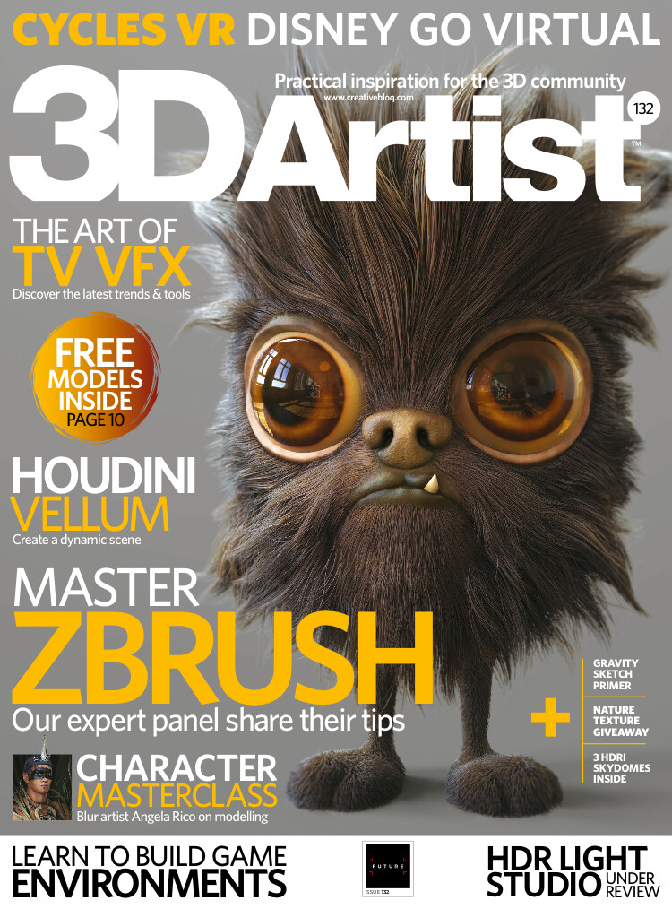 3D Artist Magazine Issue 132 Cover
