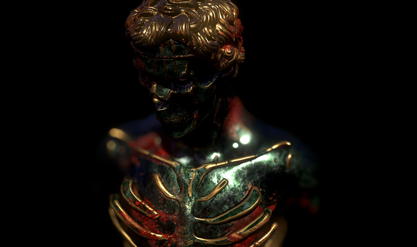 Artstation Do It Forbb Art Darkly elegant digital skull art by billelis. artstation do it forbb art
