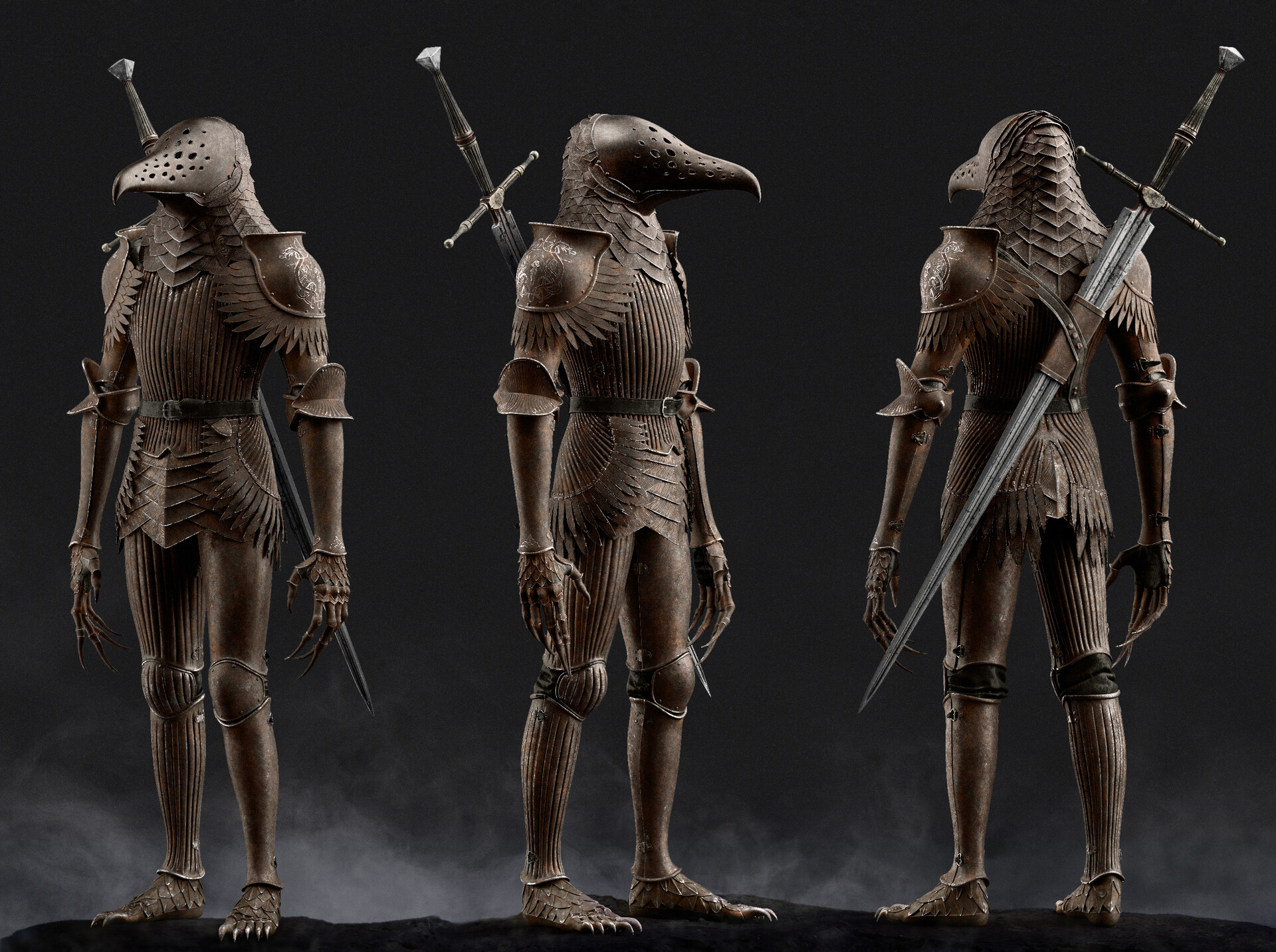 ArtStation Vulture Knight