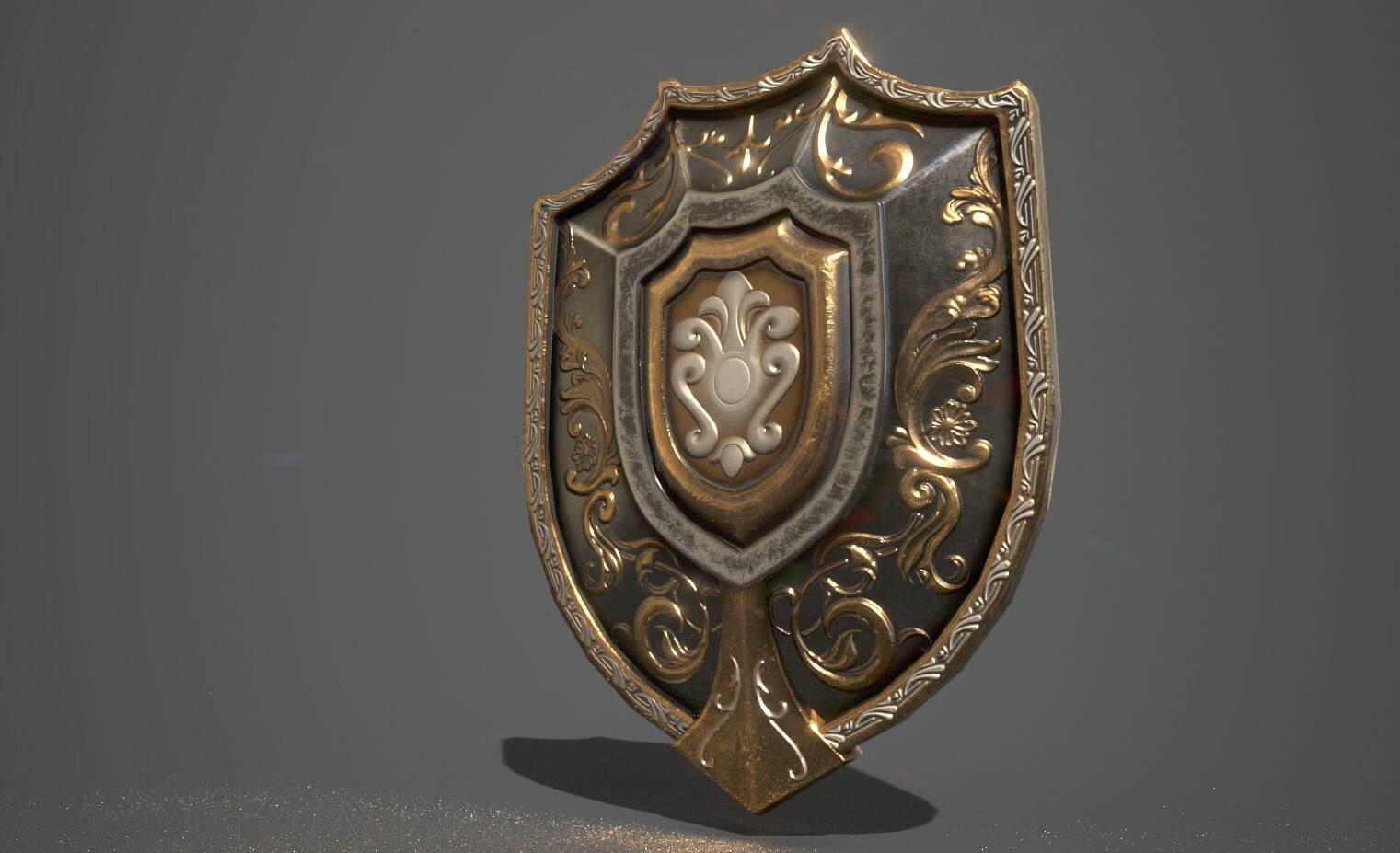 ArtStation How to model a Fantasy Shield Modeling Tutorial