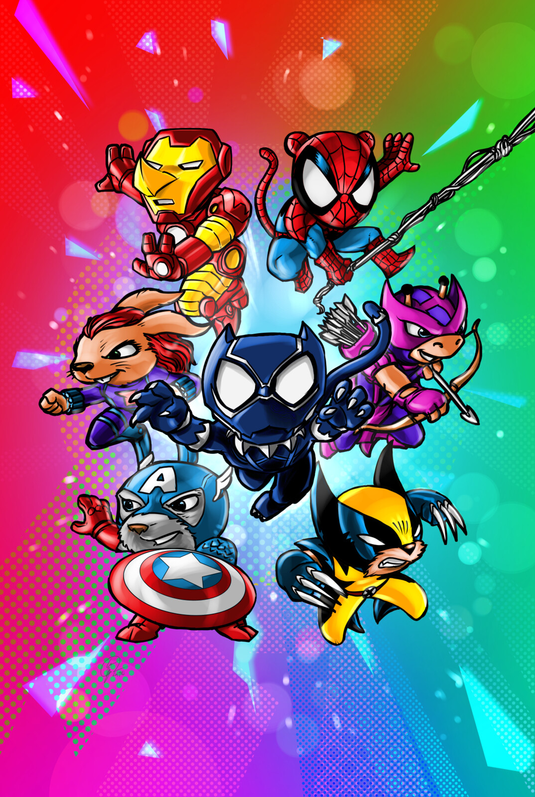 Zoovengers Updated with new backgrounds
