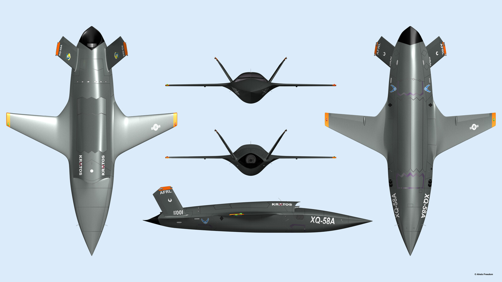 Akela Freedom XQ58 Valkyrie