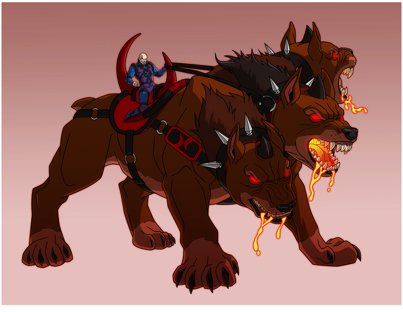 Artstation Has Pluto And Cerberus Jerome Moore